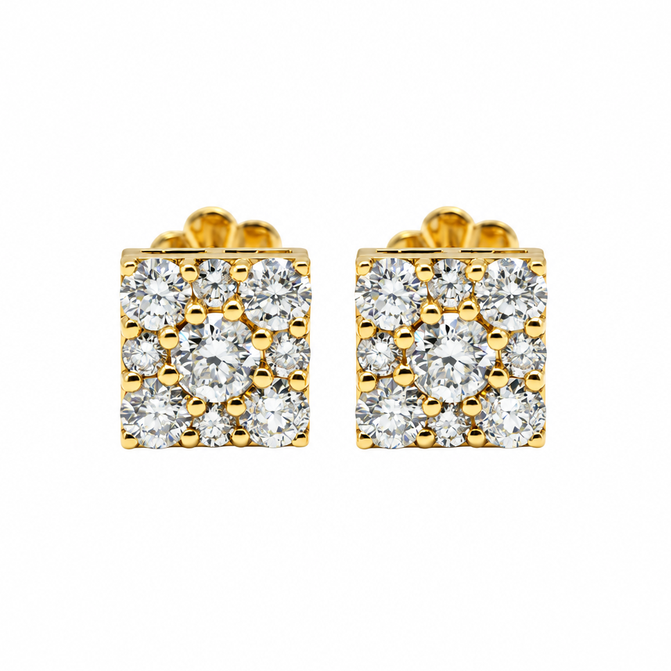 Серьги-гвоздики с бриллиантами (Diamond Stud Earring)