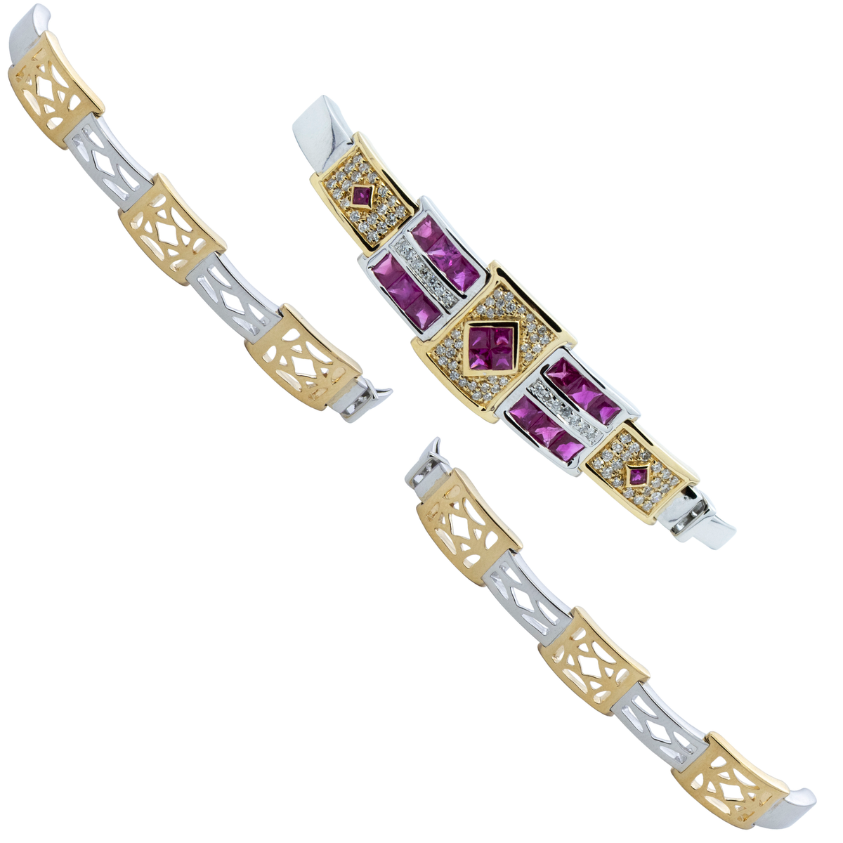 Diamond Ring Bracelet - Palaces Jewellery