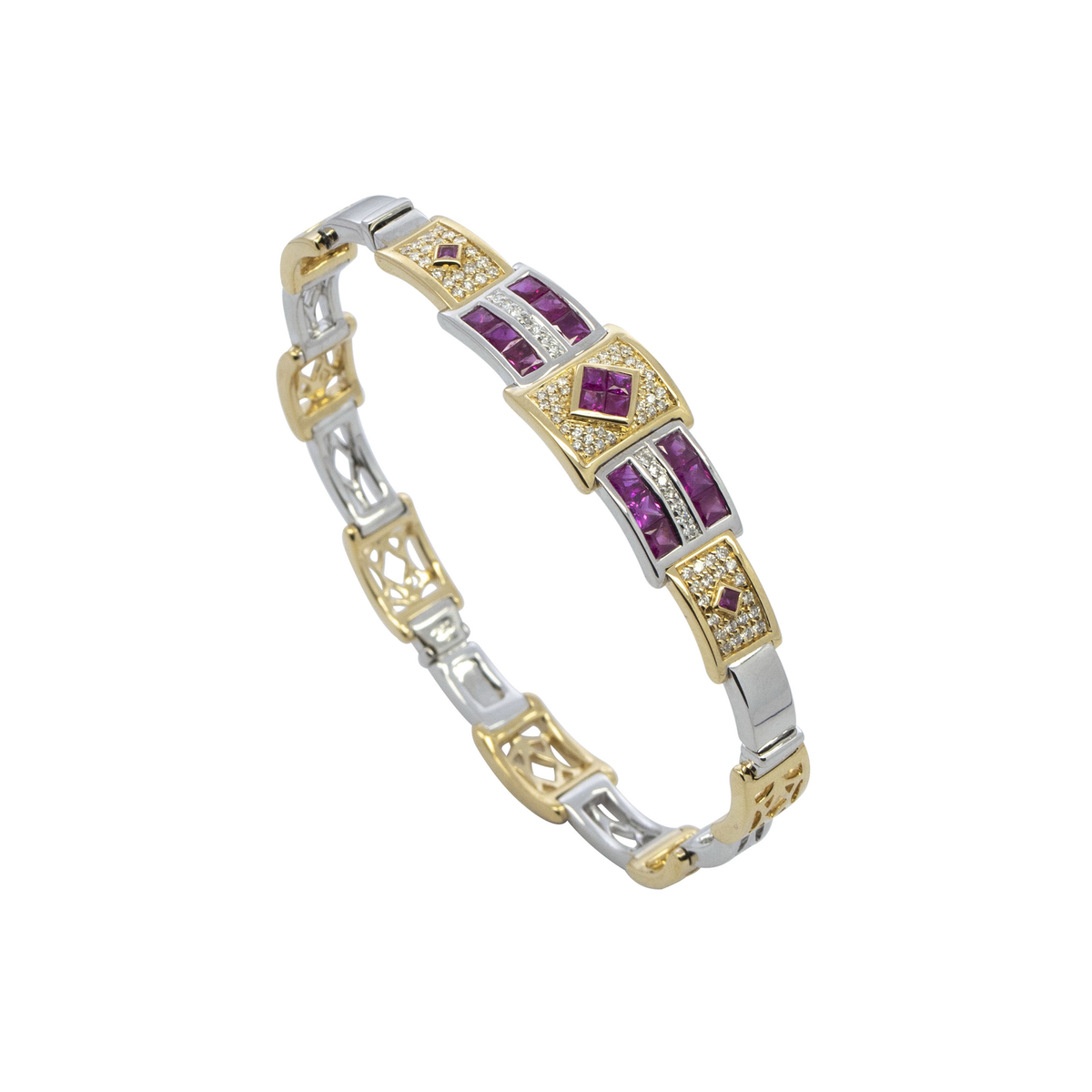 Diamond Ring Bracelet - Palaces Jewellery