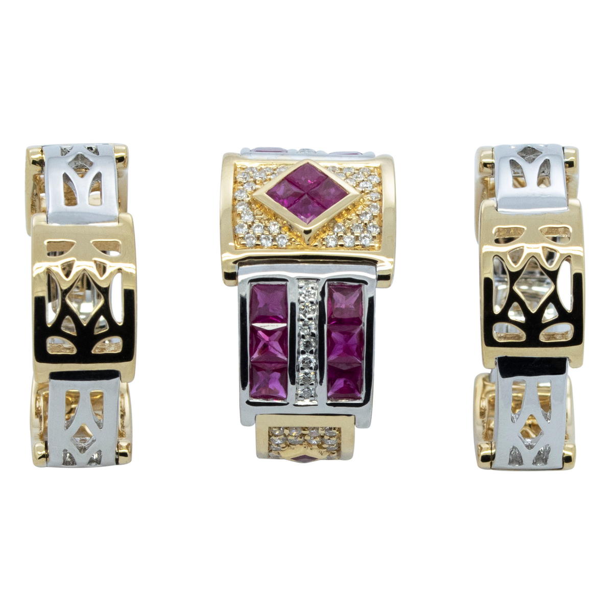 Diamond Ring Bracelet - Palaces Jewellery