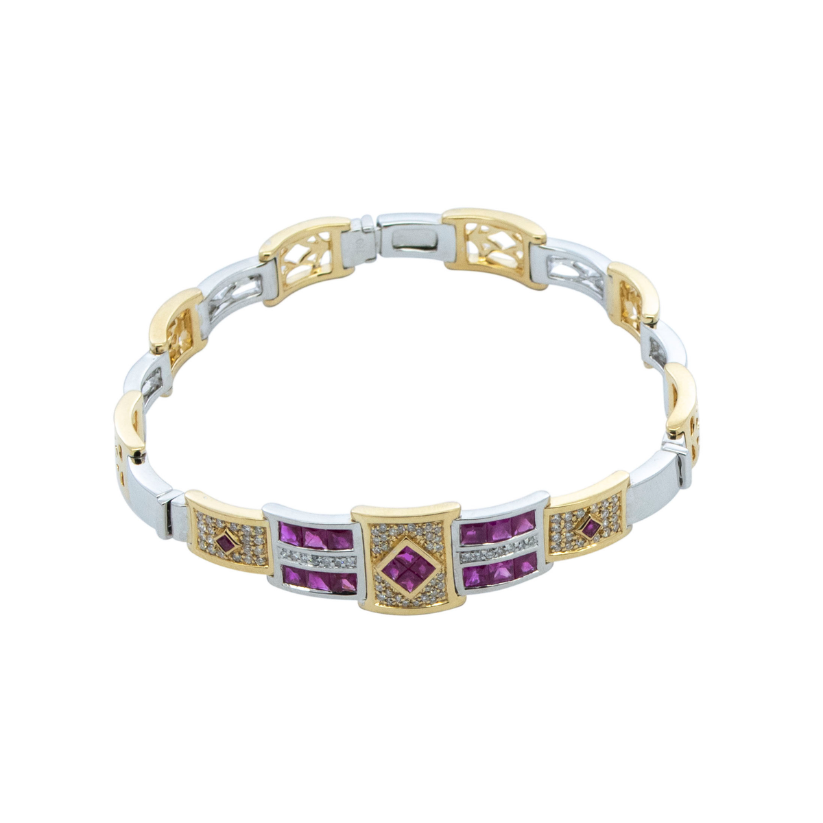 Diamond Ring Bracelet - Palaces Jewellery