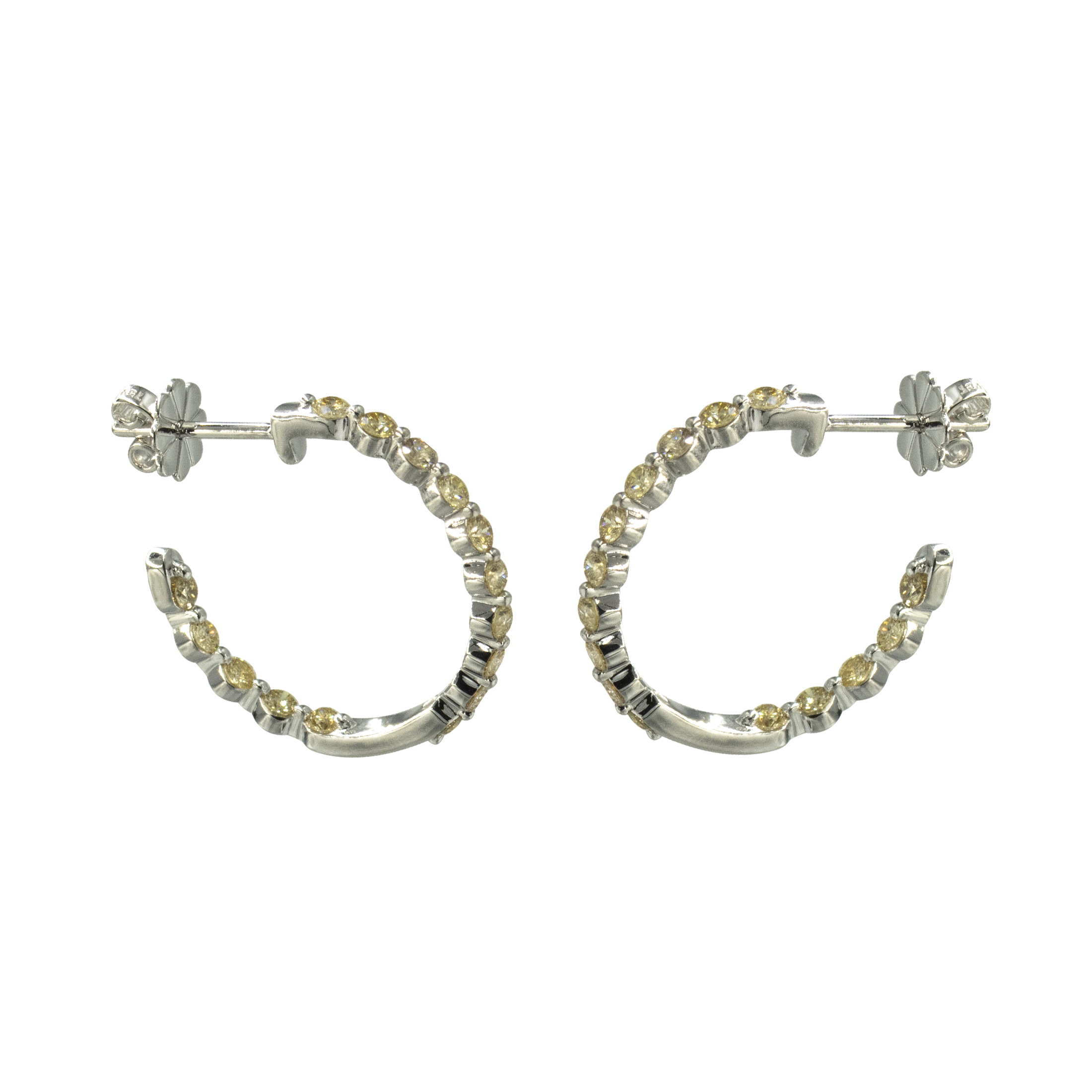 Half Hoop Stud - Palaces Jewellery