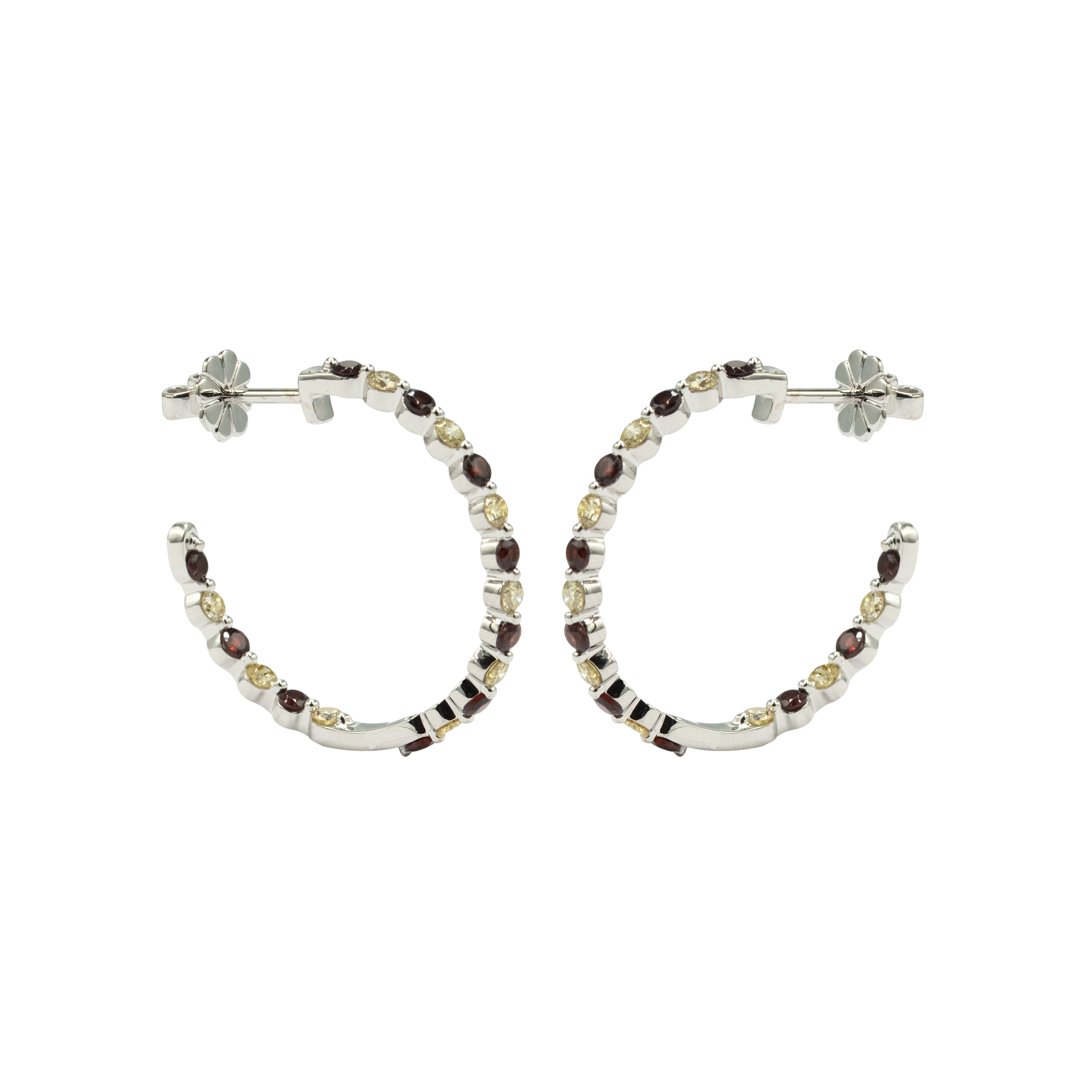 Half Hoop Stud - Palaces Jewellery