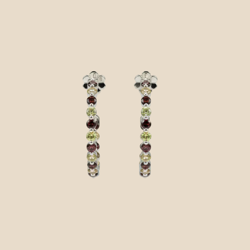 Half Hoop Stud - Palaces Jewellery