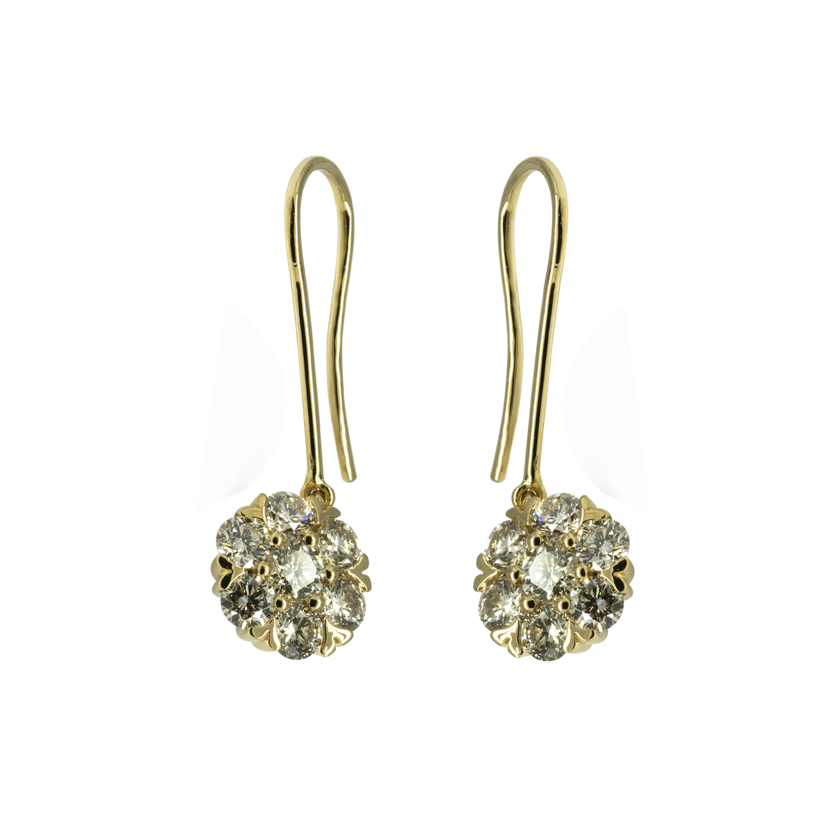 CHANGE PHOTO Dangling Diamond Earring - Palaces Jewellery