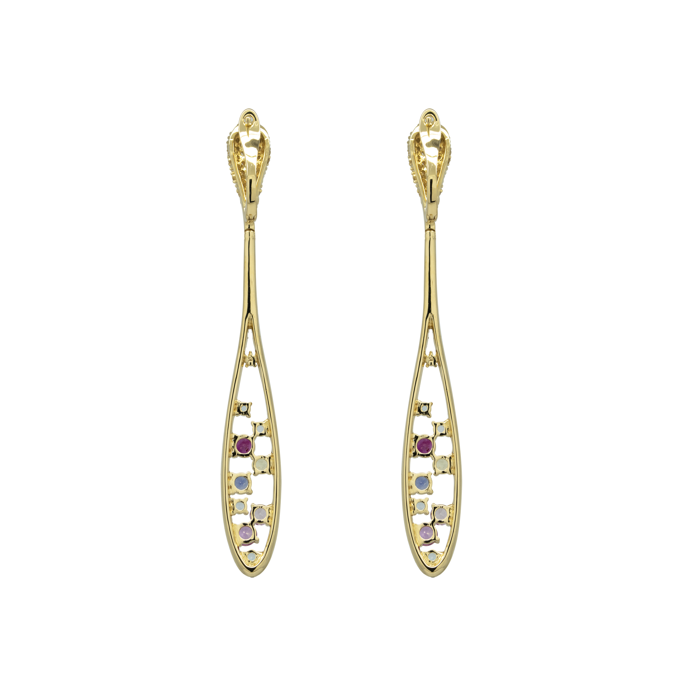 Gemstone Drop Earring - Palaces Jewellery