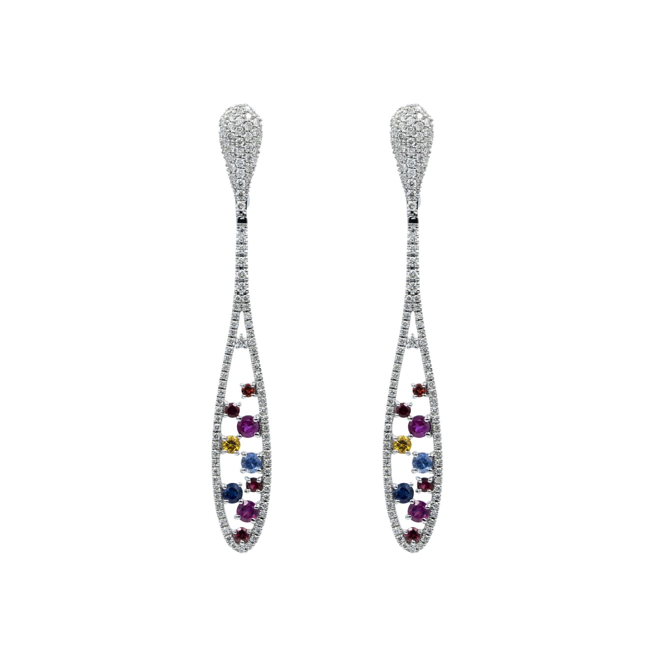 Gemstone Drop Earring - Palaces Jewellery