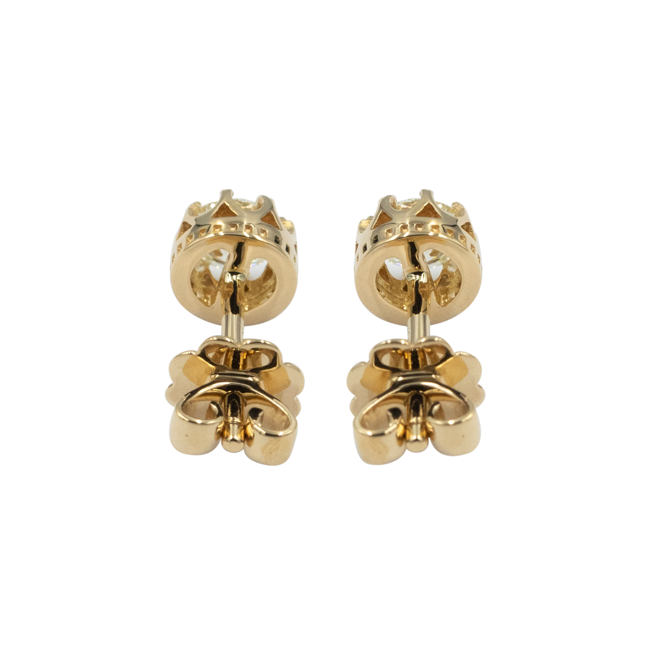 Crown Stud Earrings - Palaces Jewellery