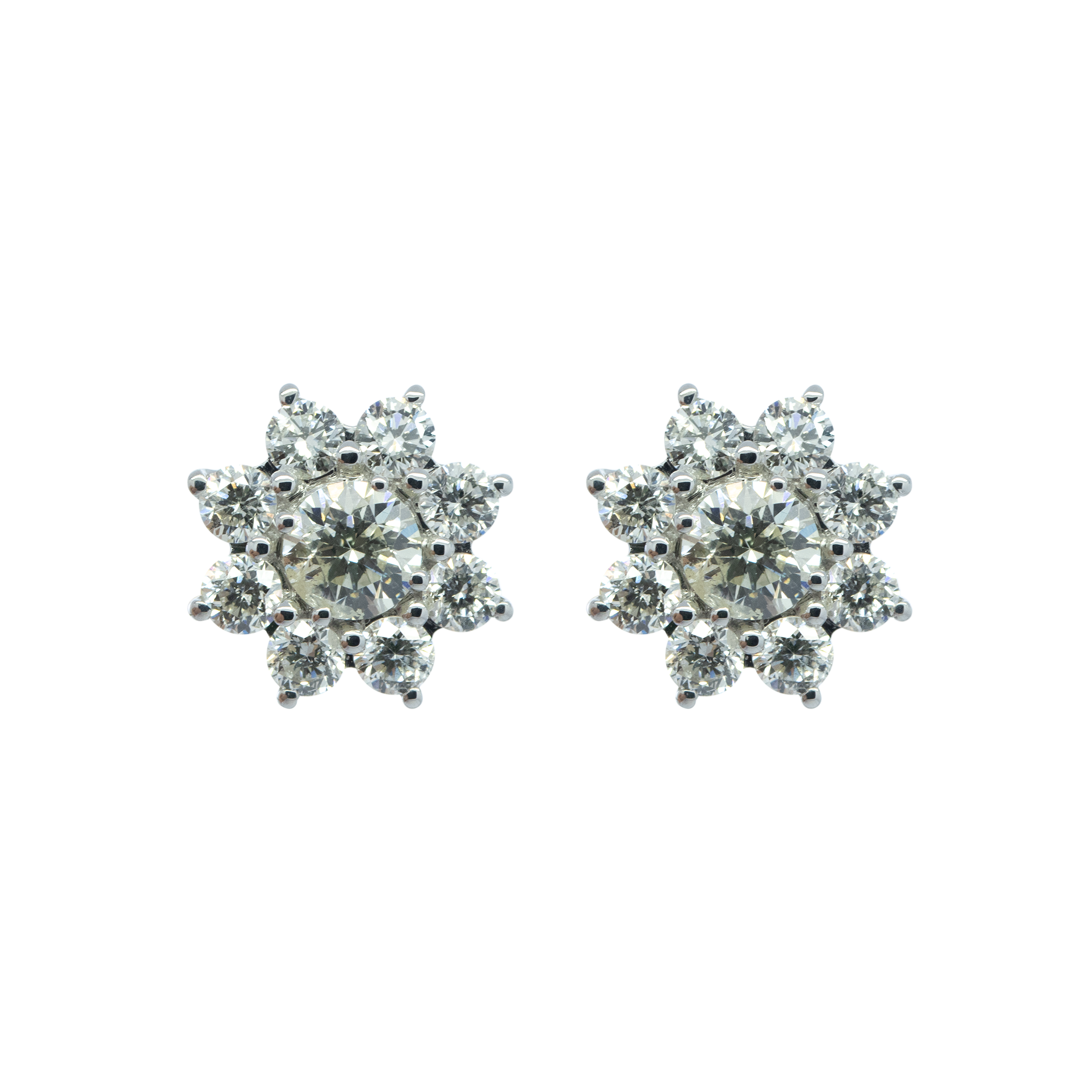 Bloom Cluster Studs - Palaces Jewellery