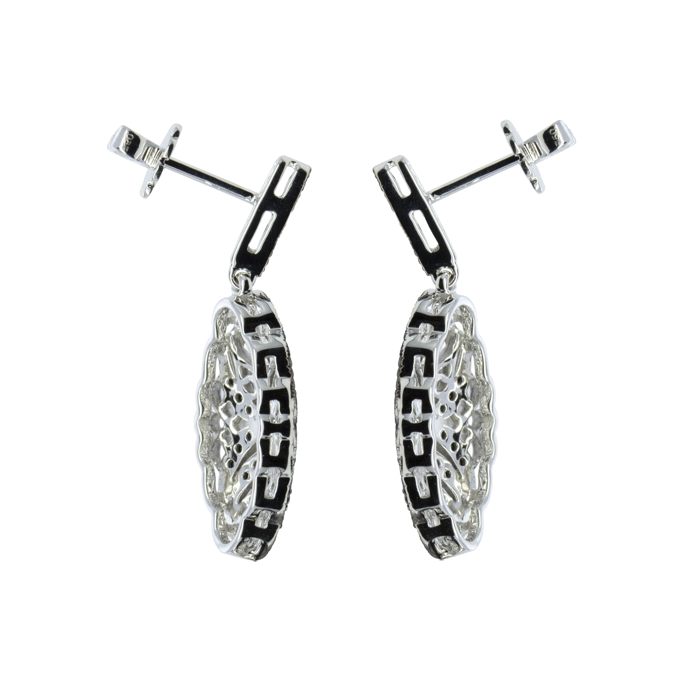 Vintage Noir Earring - Palaces Jewellery