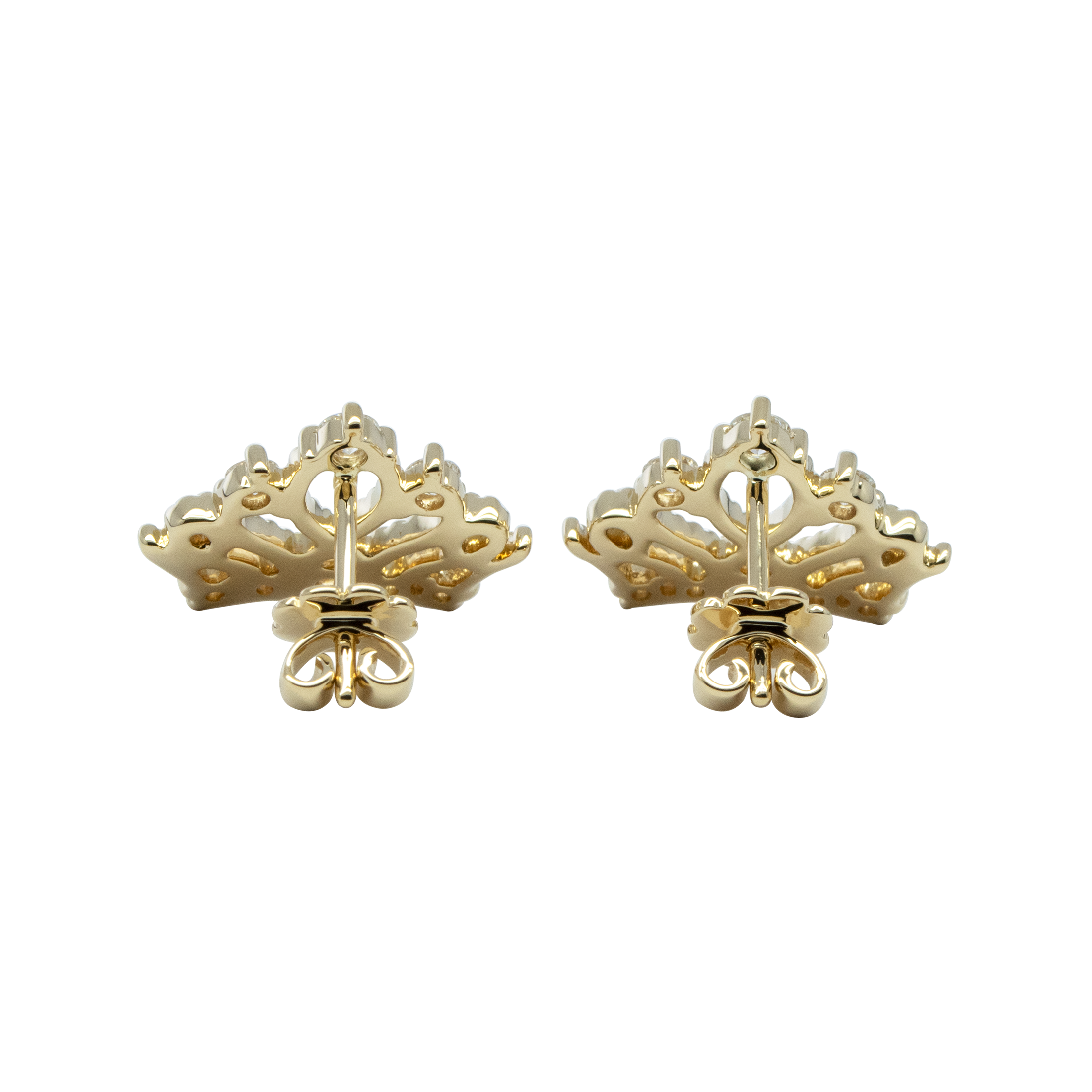 Royal Tiara Studs - Palaces Jewellery