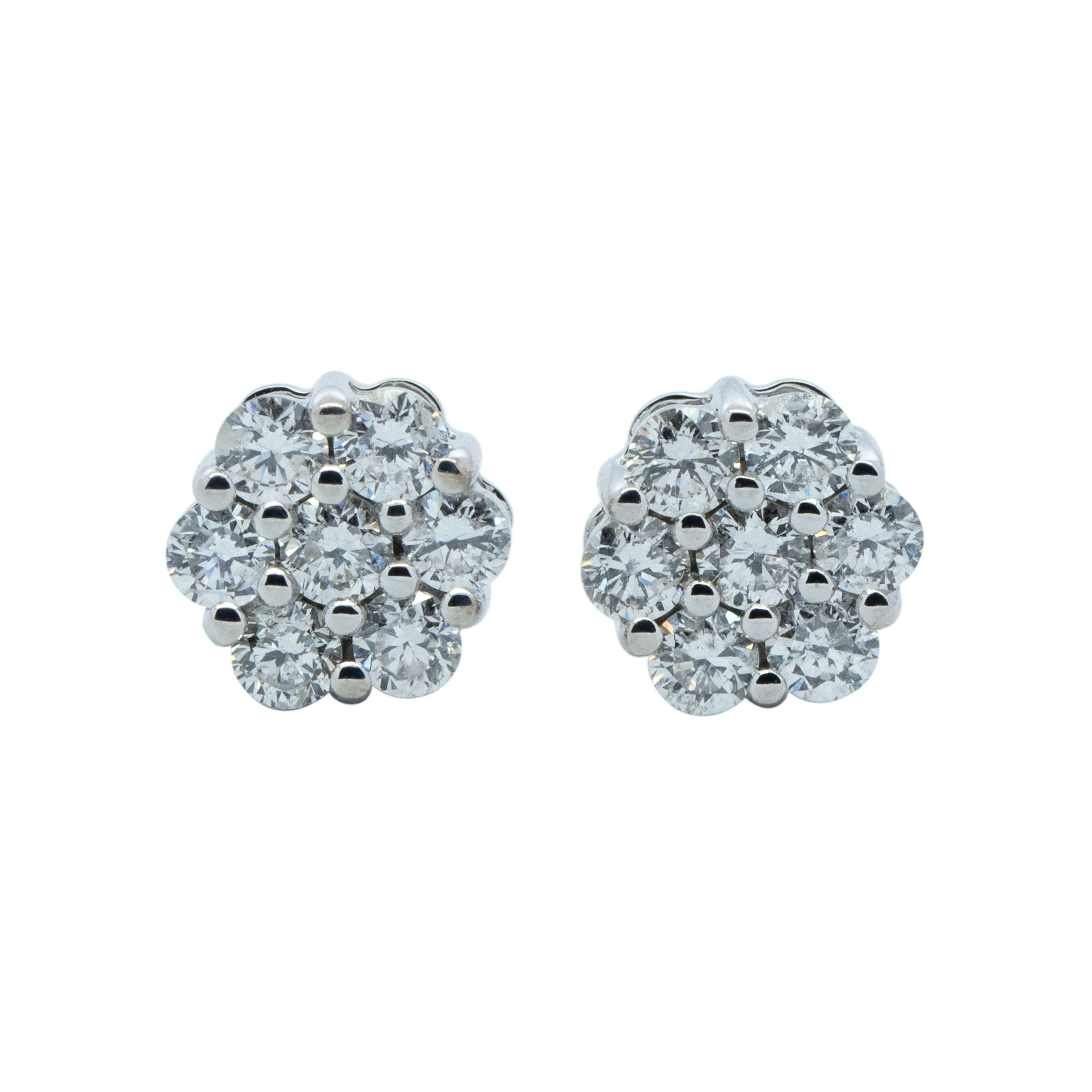 Bloom Diamond Studs - Palaces Jewellery
