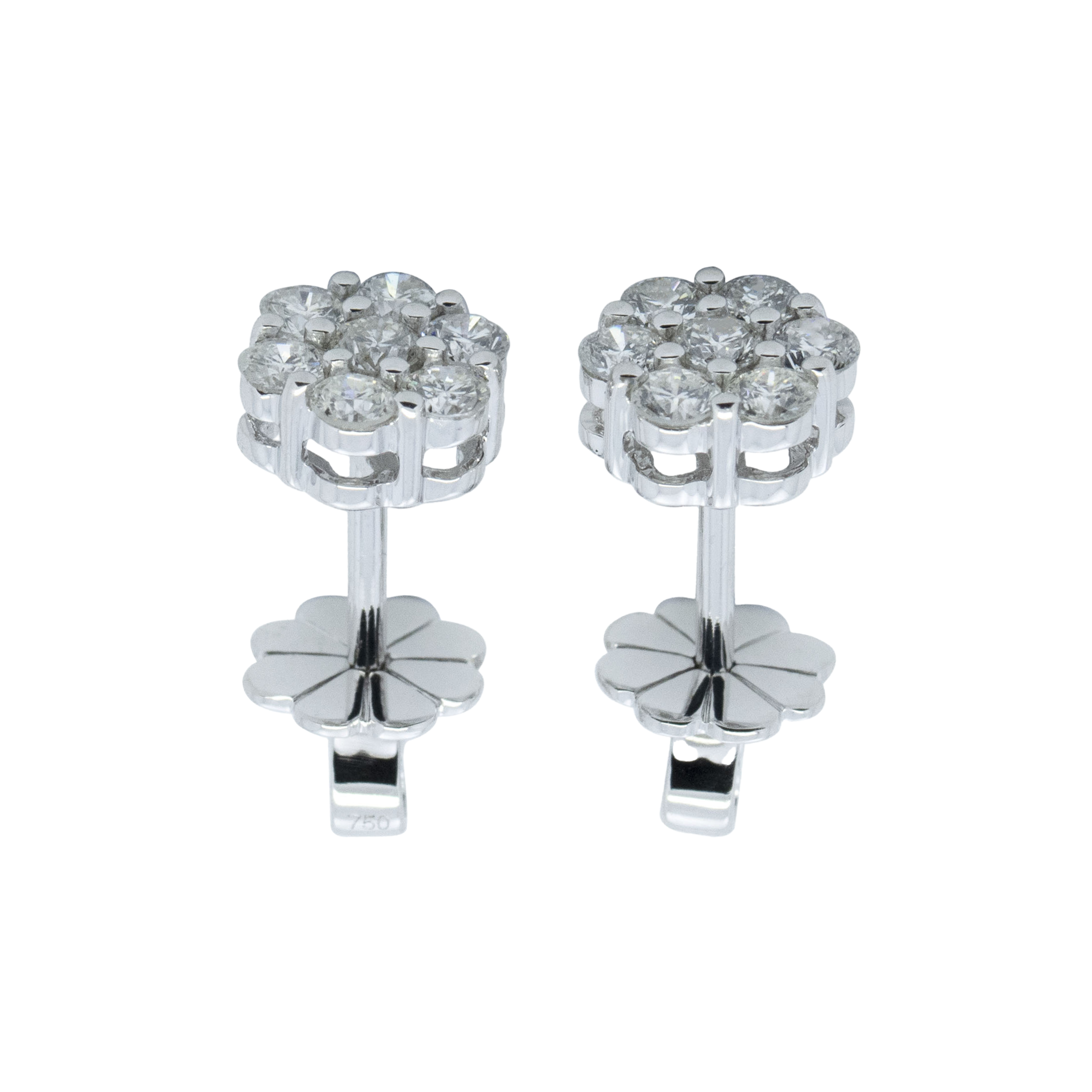 Bloom Diamond Studs - Palaces Jewellery