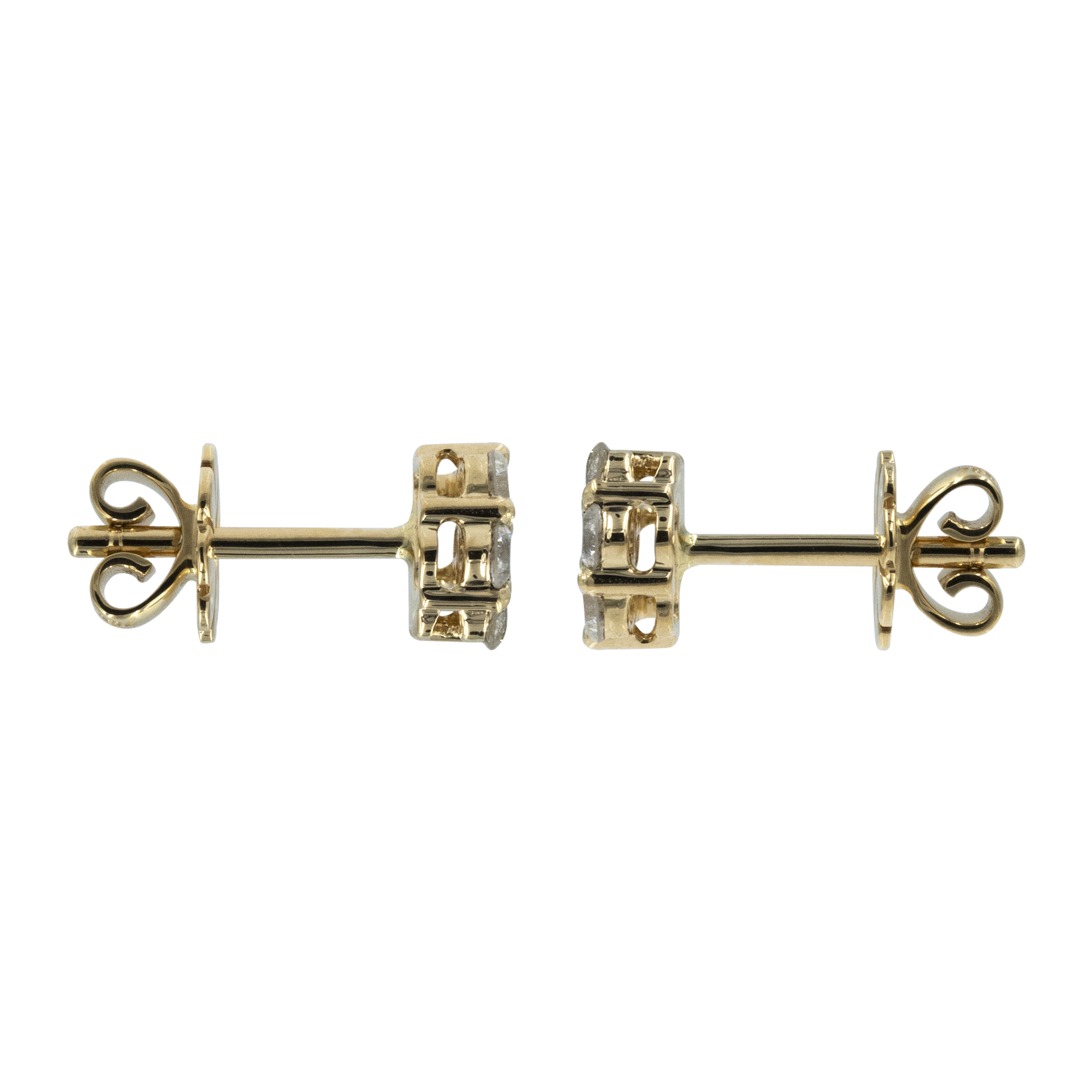 Bloom Diamond Studs - Palaces Jewellery