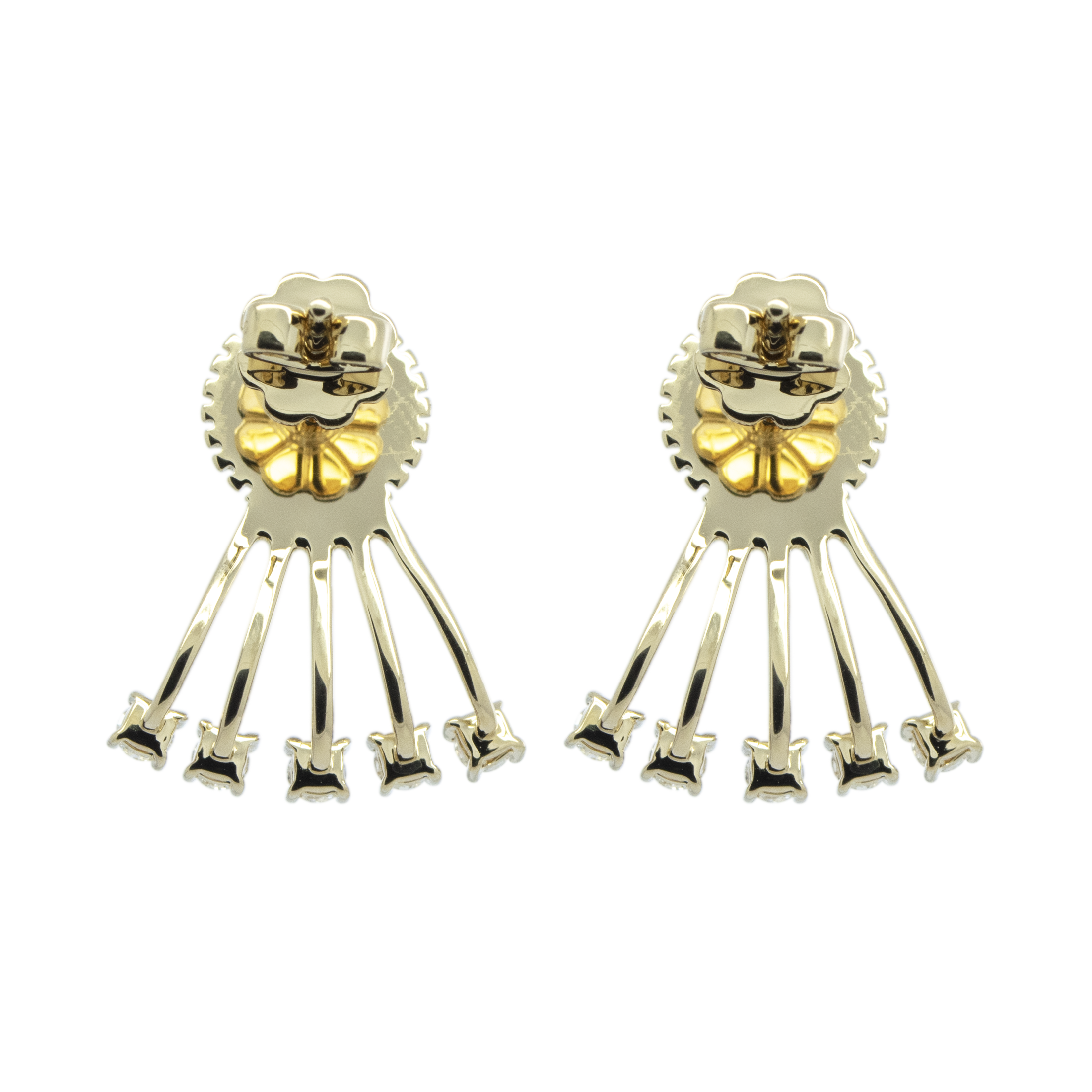 Celestial Fan Earrings - Palaces Jewellery