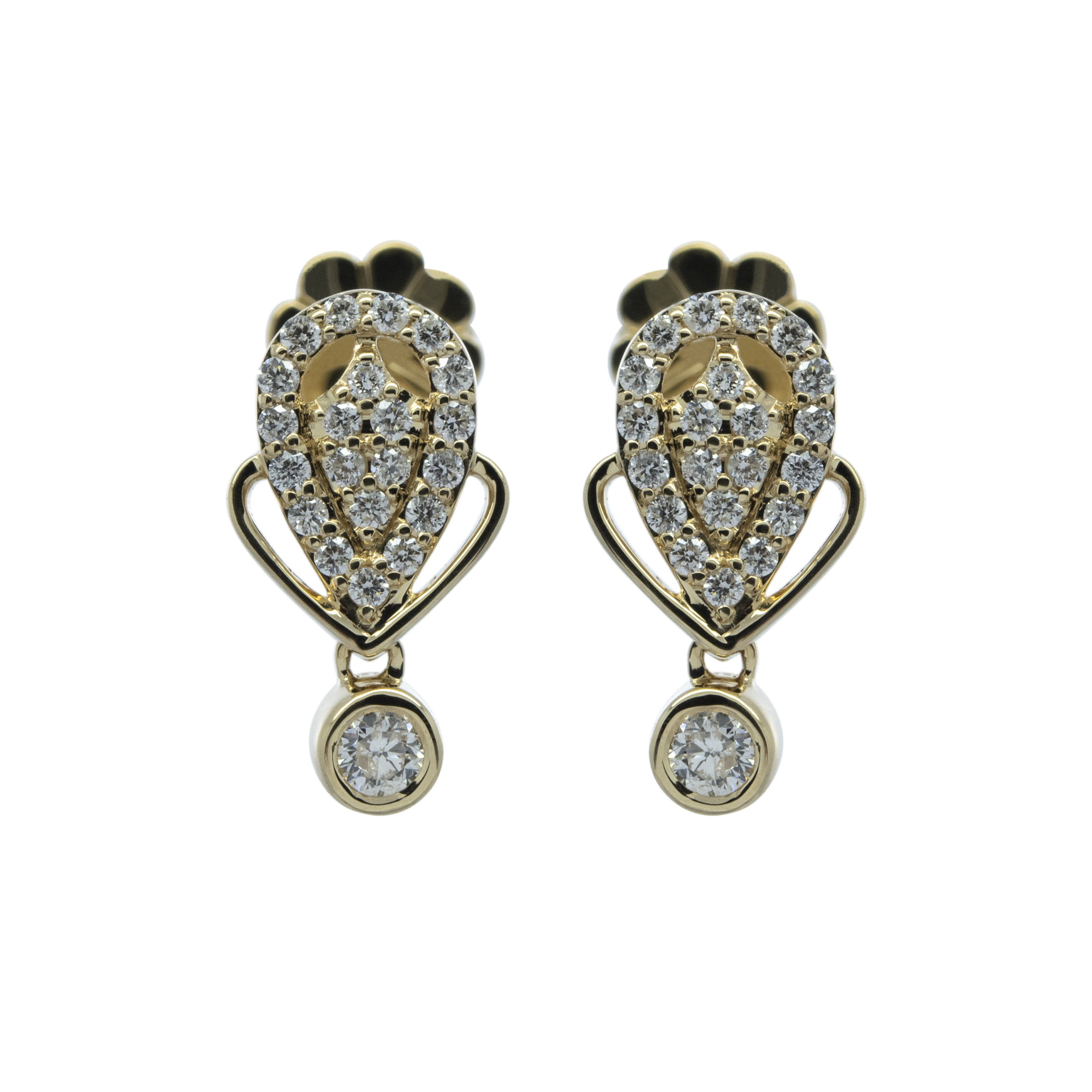 Teardrop Elegance Earring - Palaces Jewellery