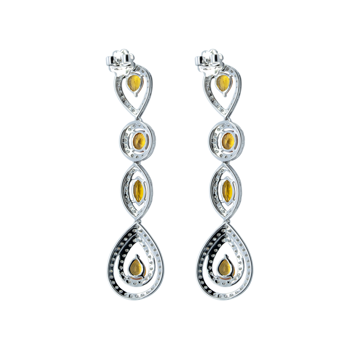 Dangling Diamond Earring - Palaces Jewellery