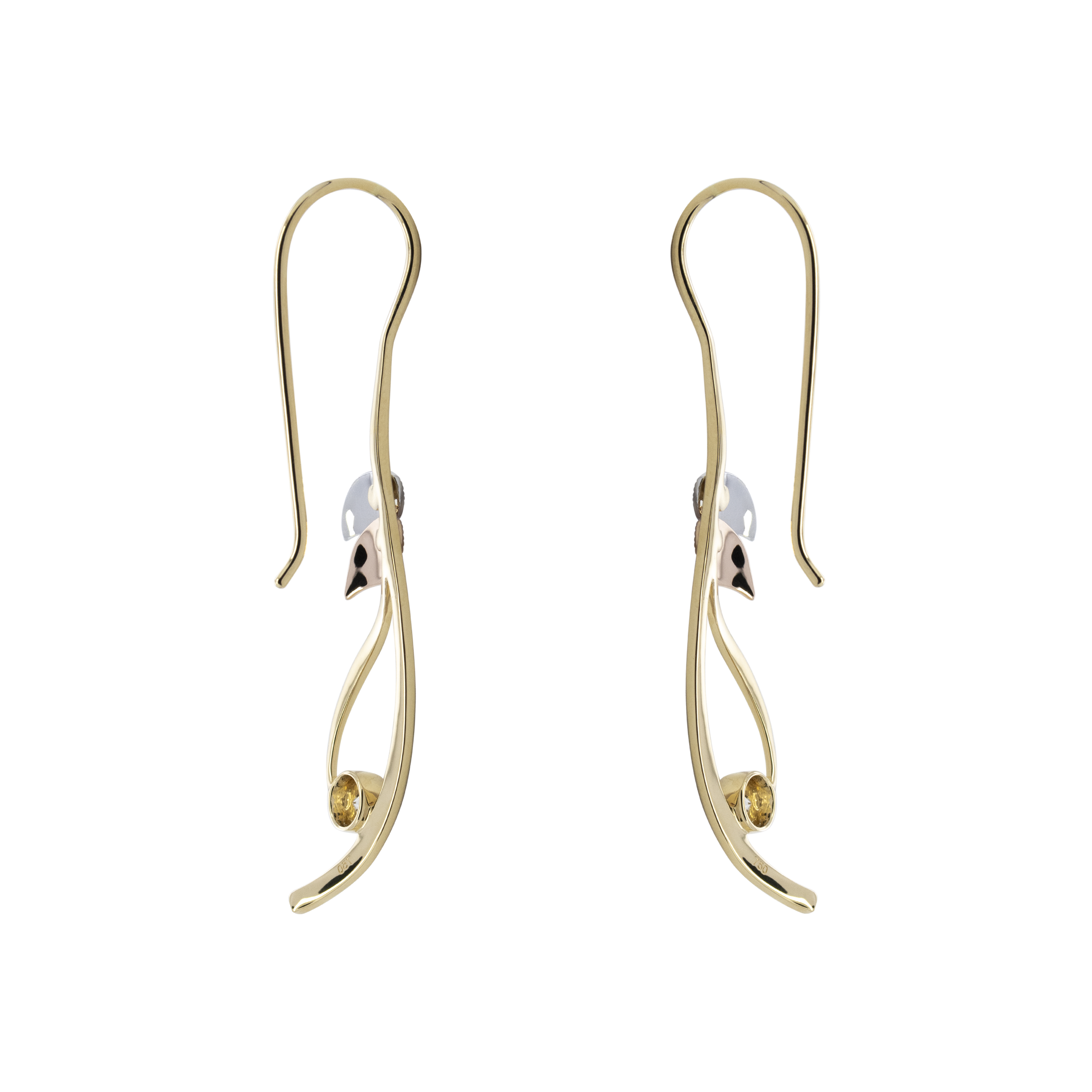 Vine Leaf Earrings - Palaces Jewellery