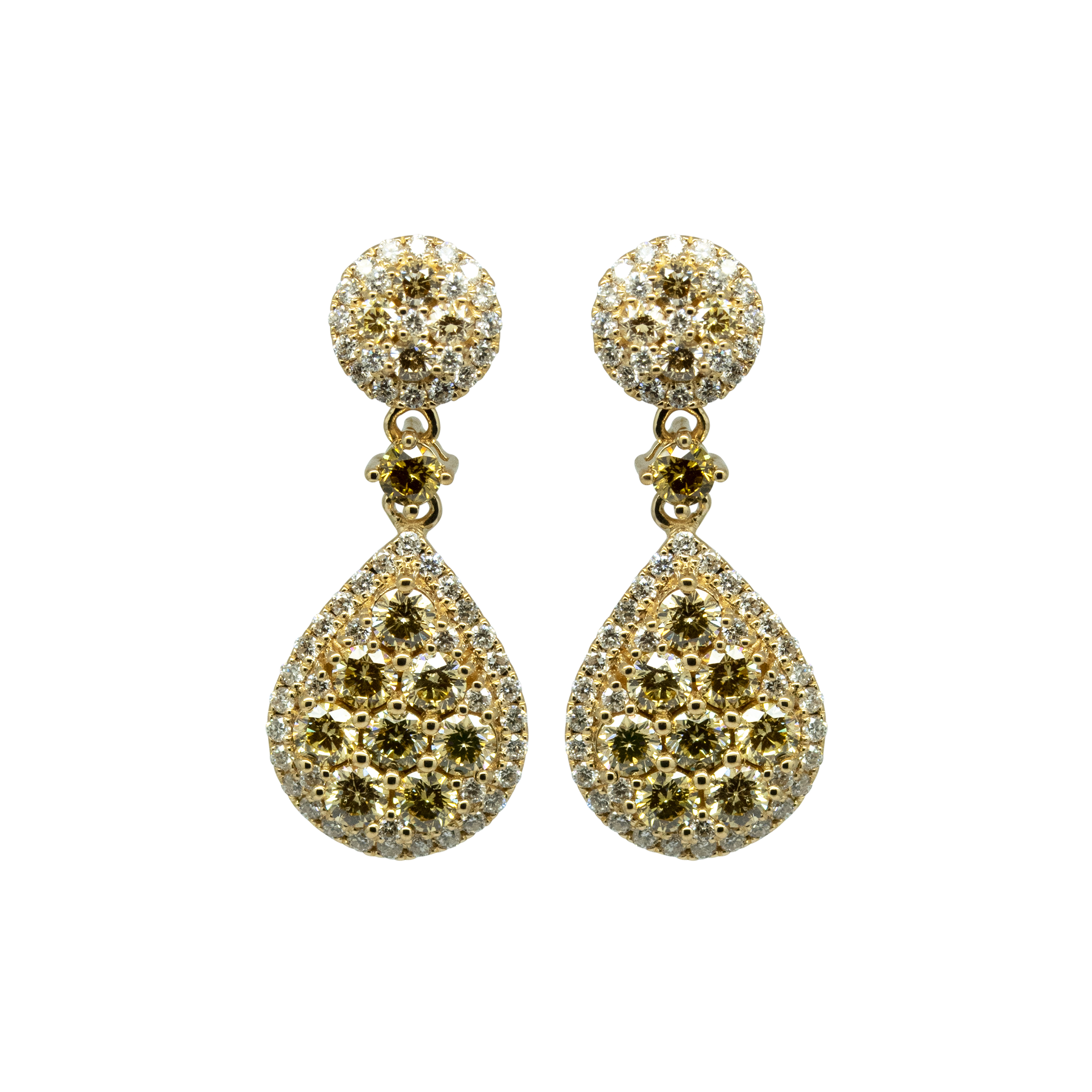 Teardrop Dangle Stud - Palaces Jewellery