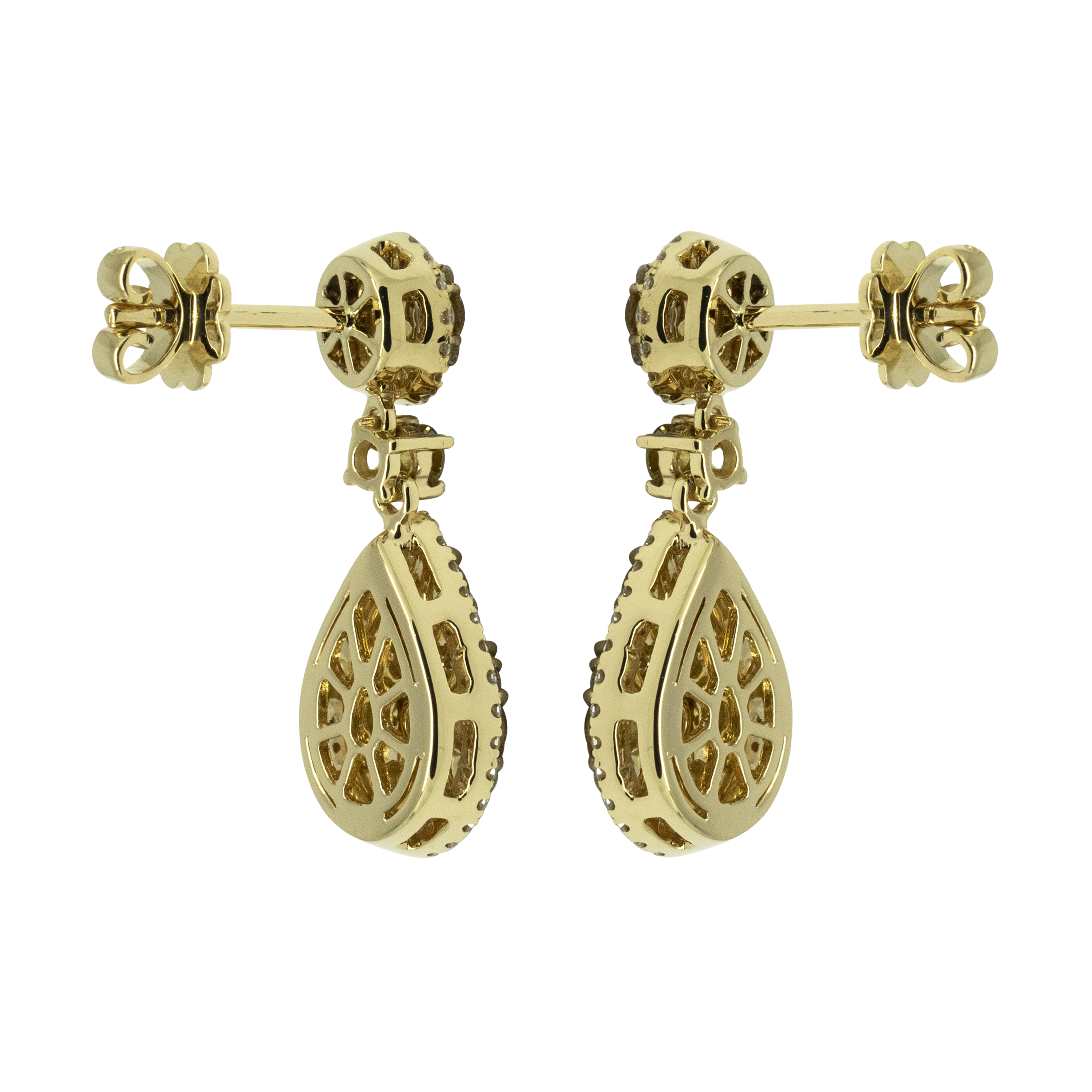 Teardrop Dangle Stud - Palaces Jewellery