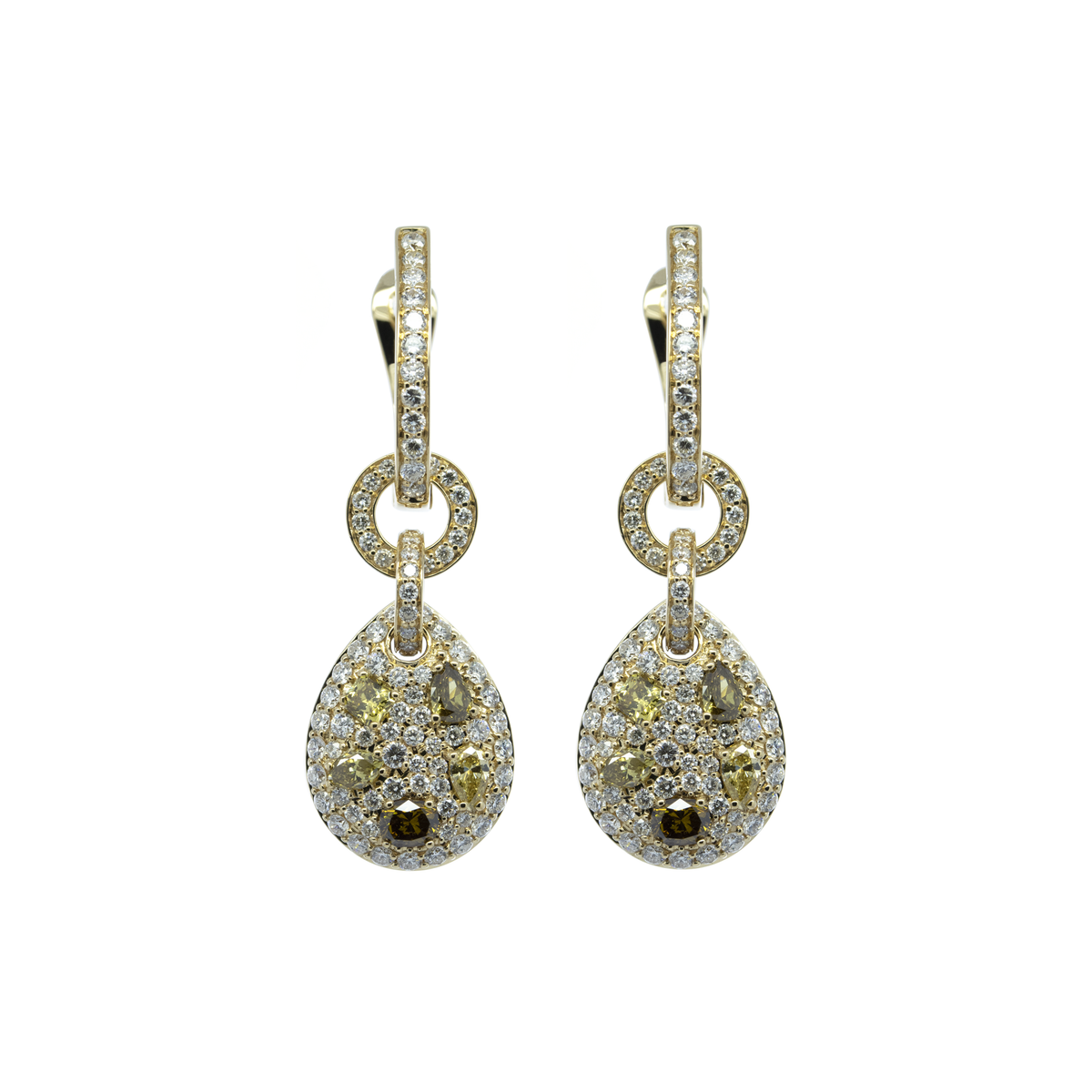 Dangling Diamond Earring - Palaces Jewellery