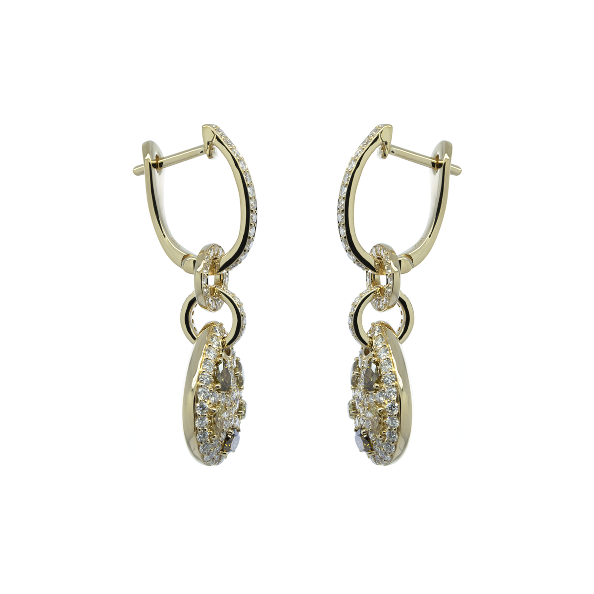 Dangling Diamond Earring - Palaces Jewellery
