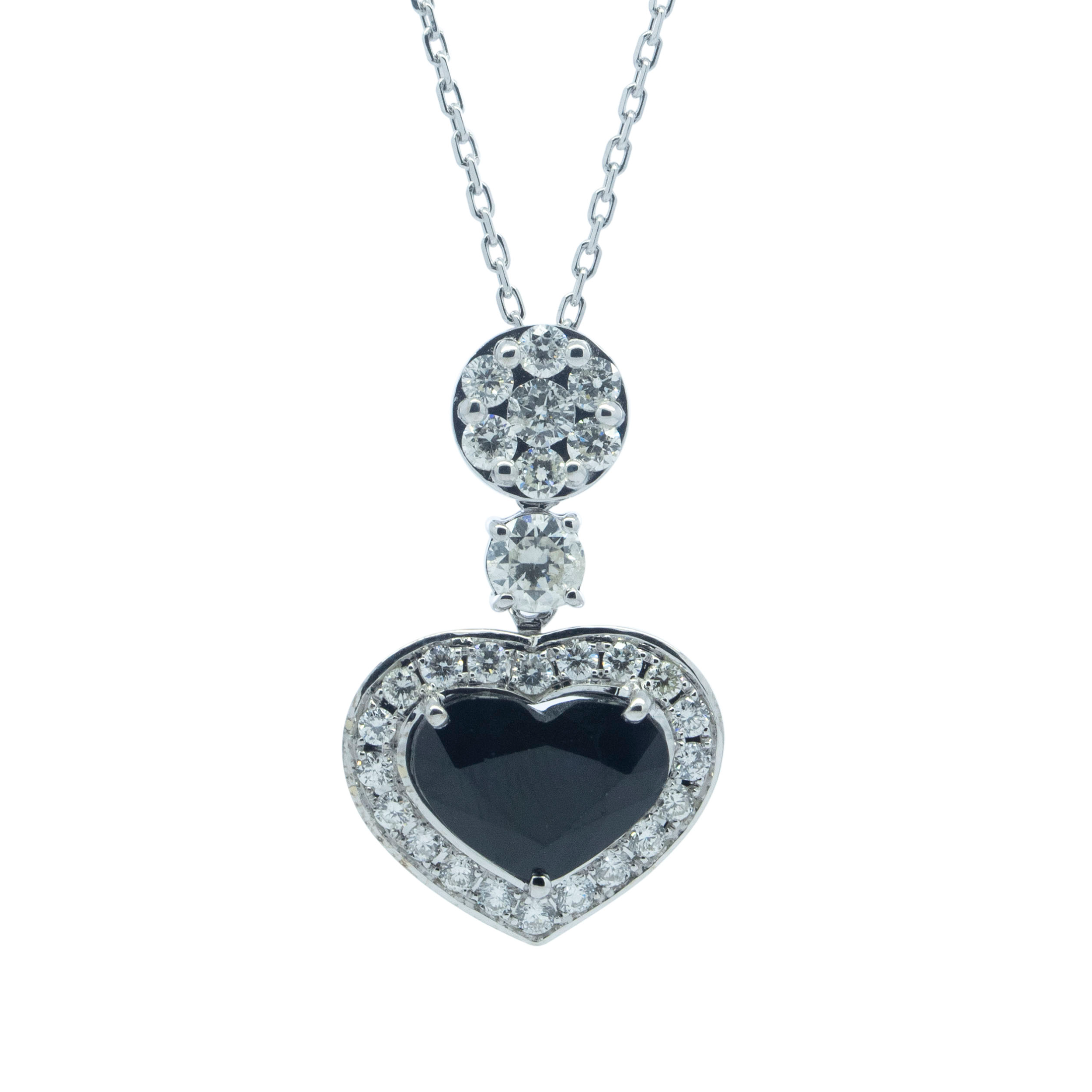 Striking Heart Necklace - Palaces Jewellery