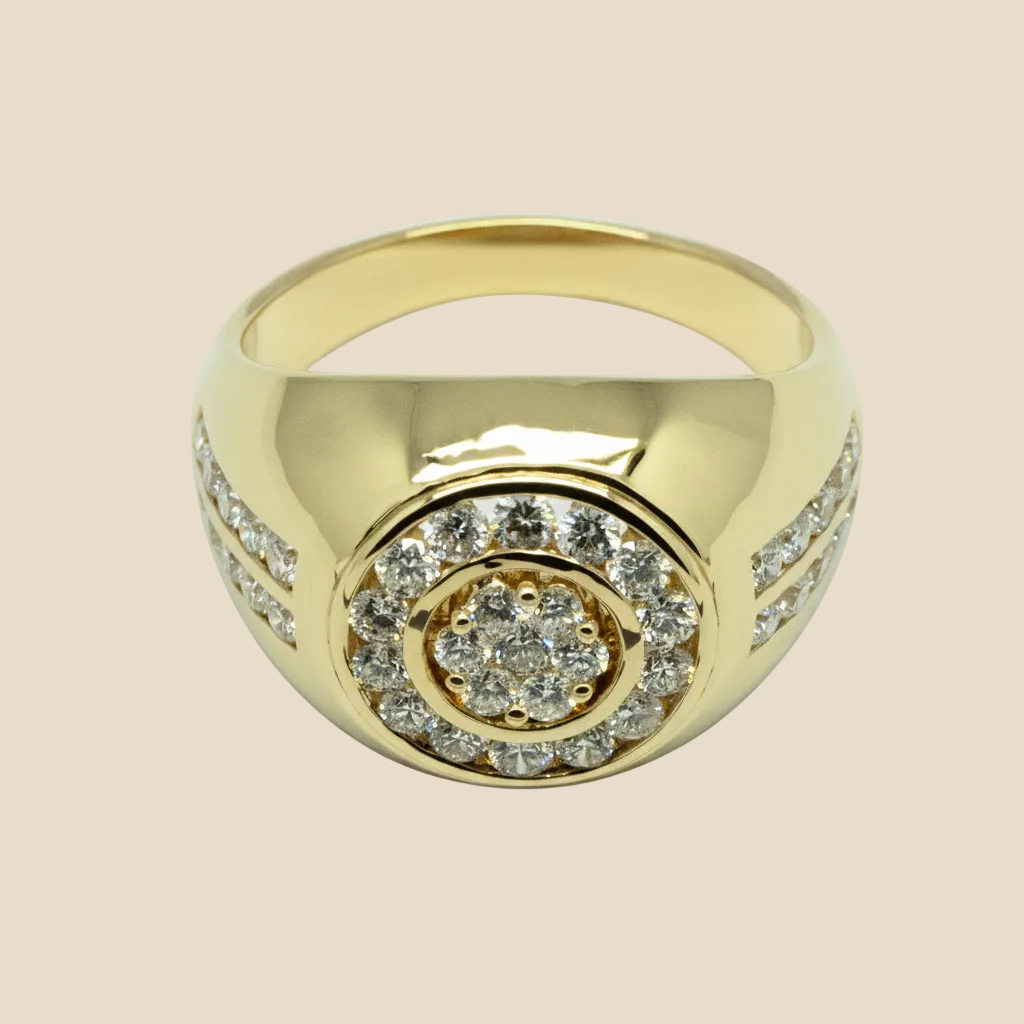 Solar Diamond Ring - Palaces Jewellery