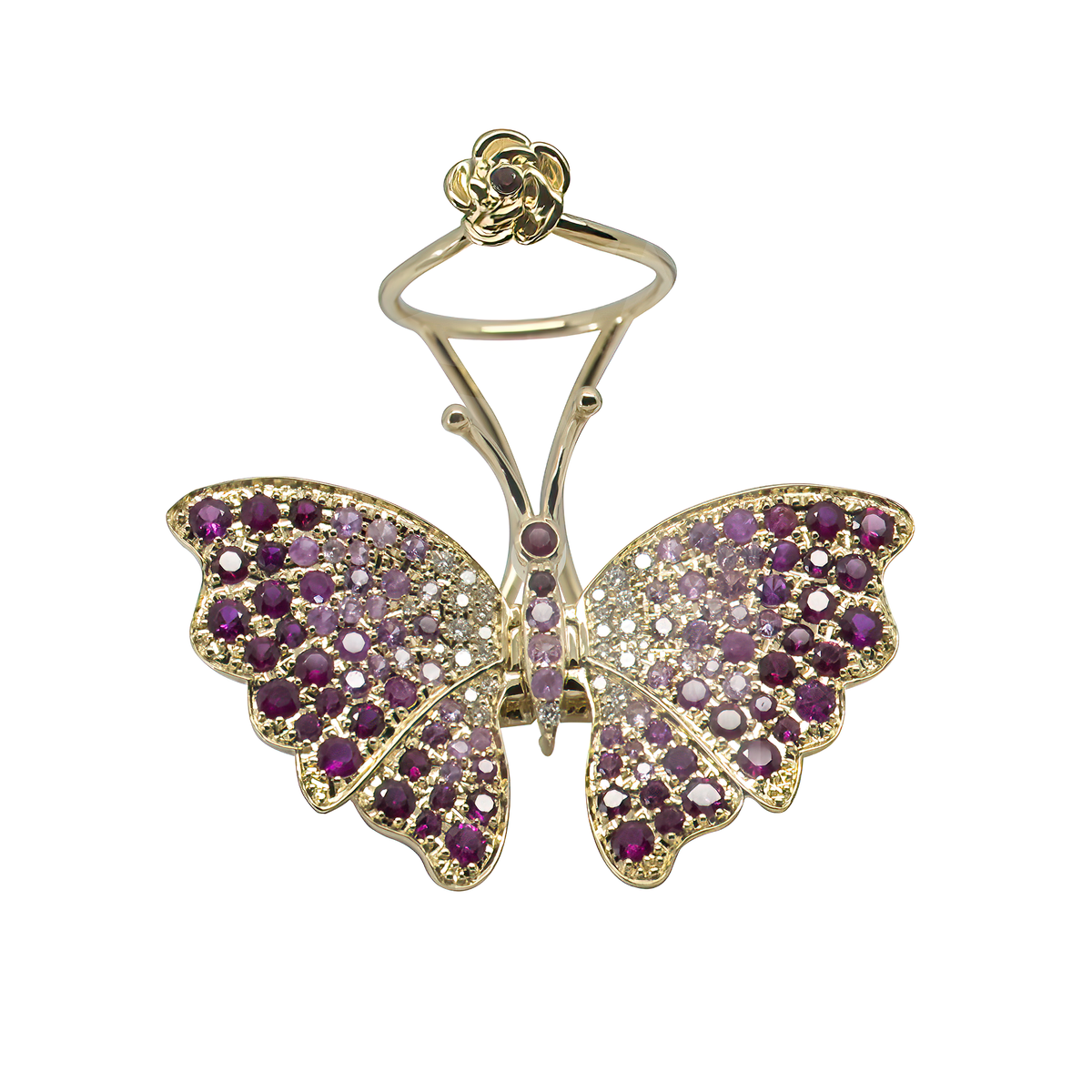 Flutter Butterfly Ring - Palaces Jewellery