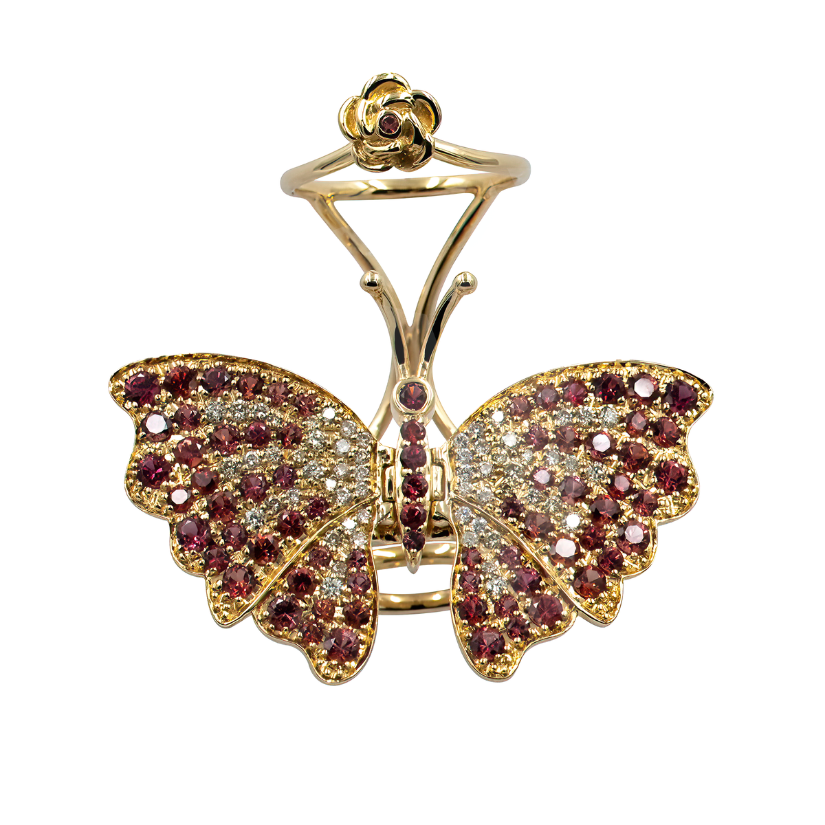 Flutter Butterfly Ring - Palaces Jewellery