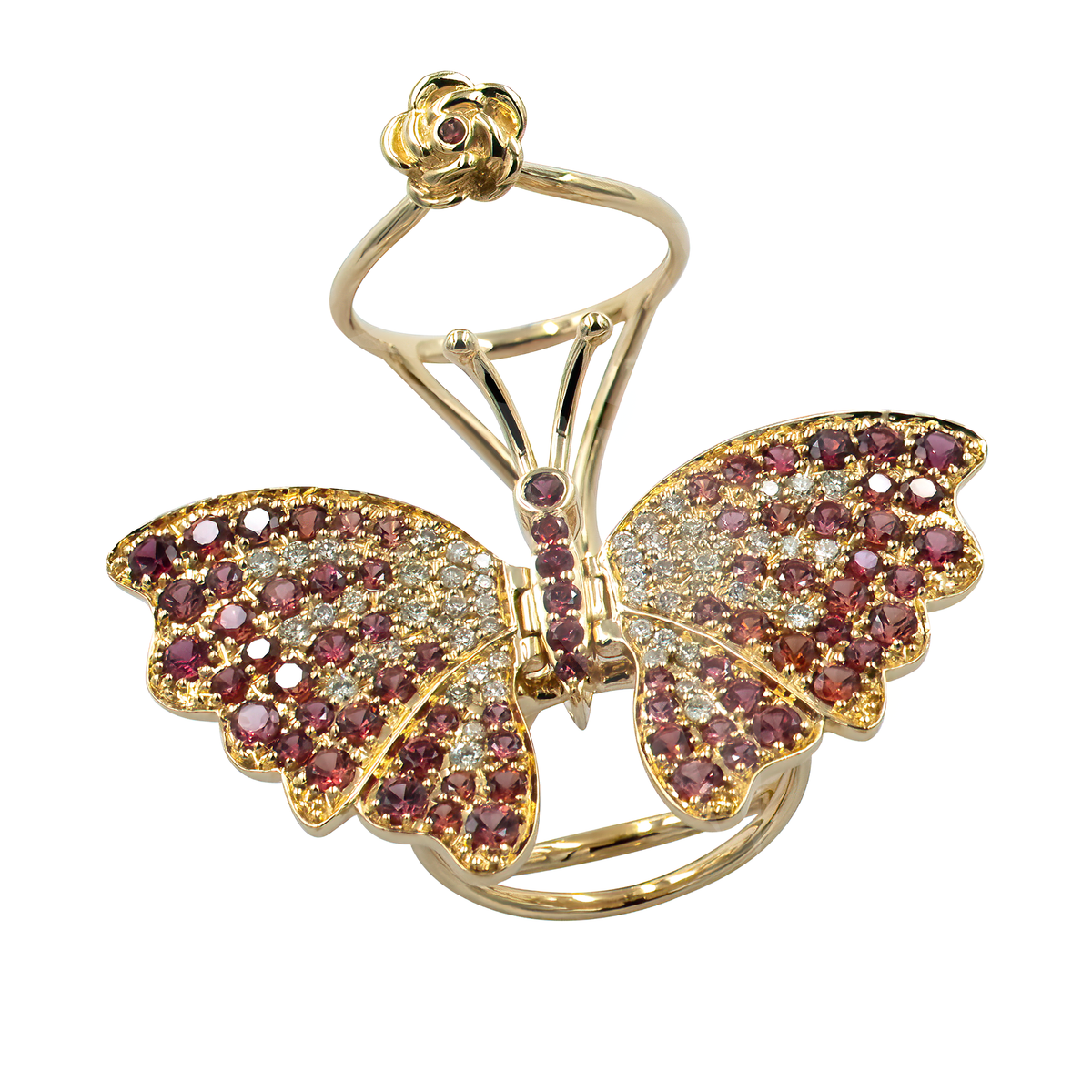 Flutter Butterfly Ring - Palaces Jewellery