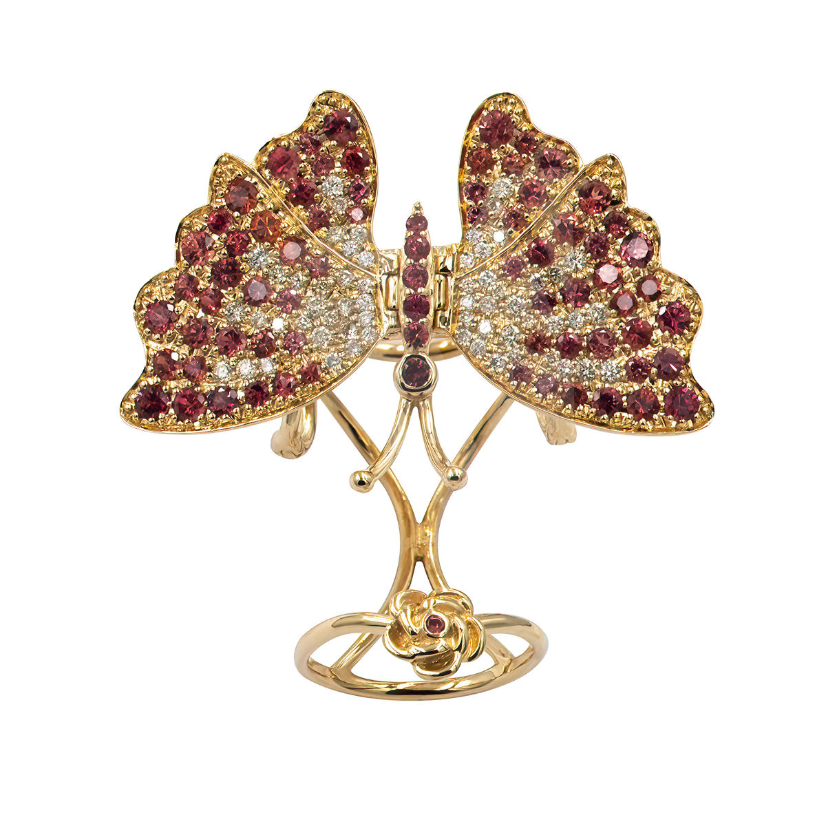 Flutter Butterfly Ring - Palaces Jewellery