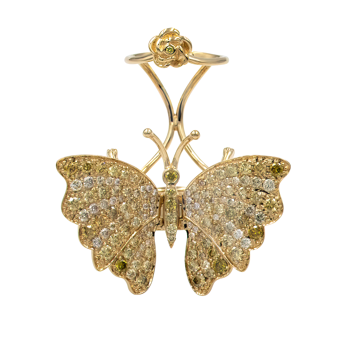 Flutter Butterfly Ring - Palaces Jewellery