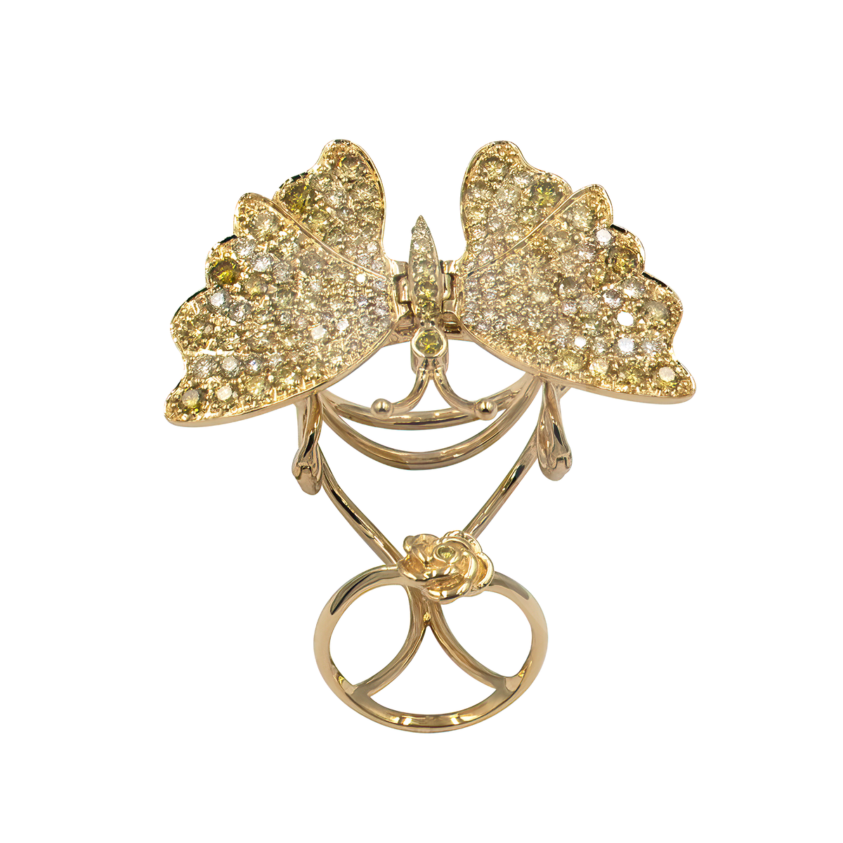 Flutter Butterfly Ring - Palaces Jewellery