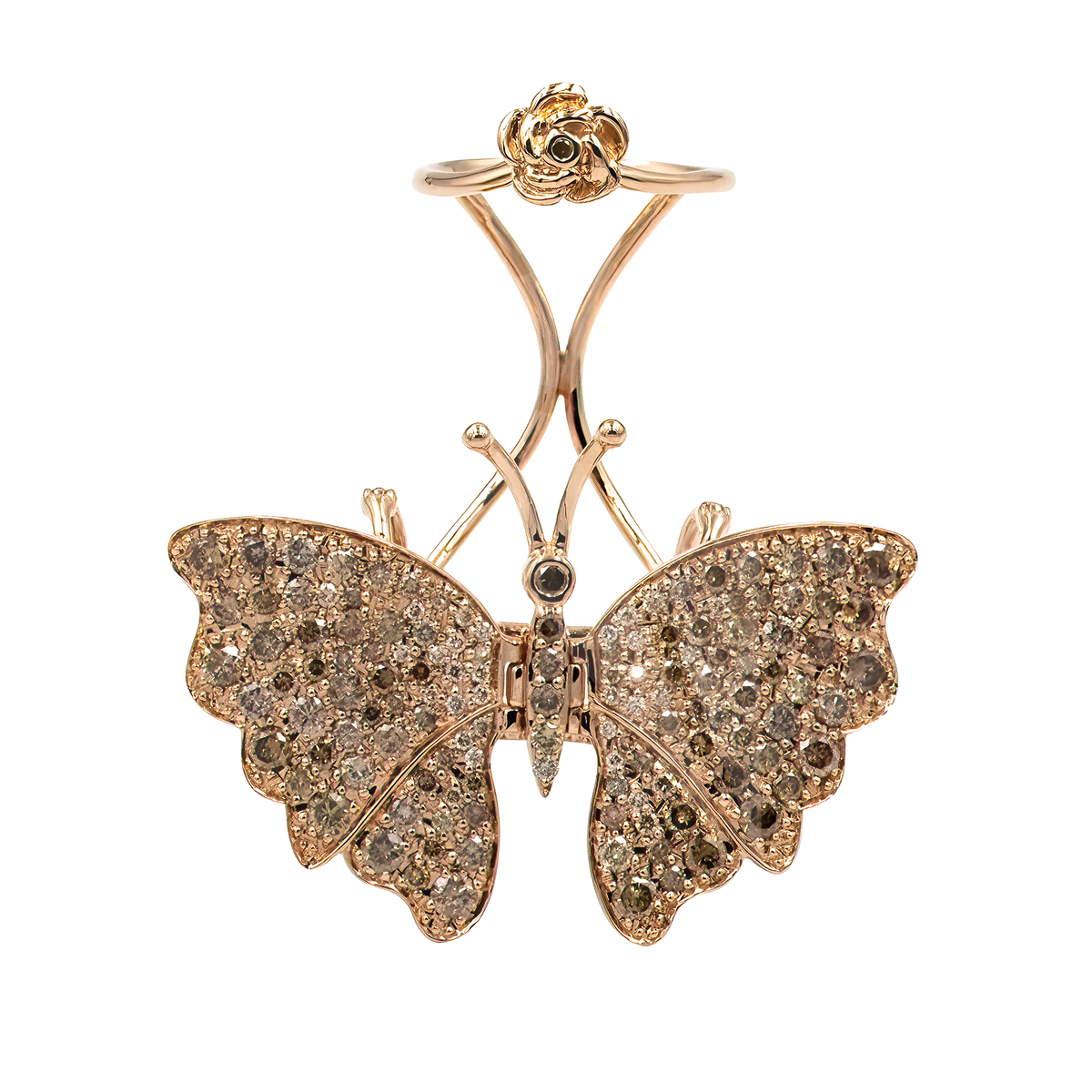 Flutter Butterfly Ring - Palaces Jewellery