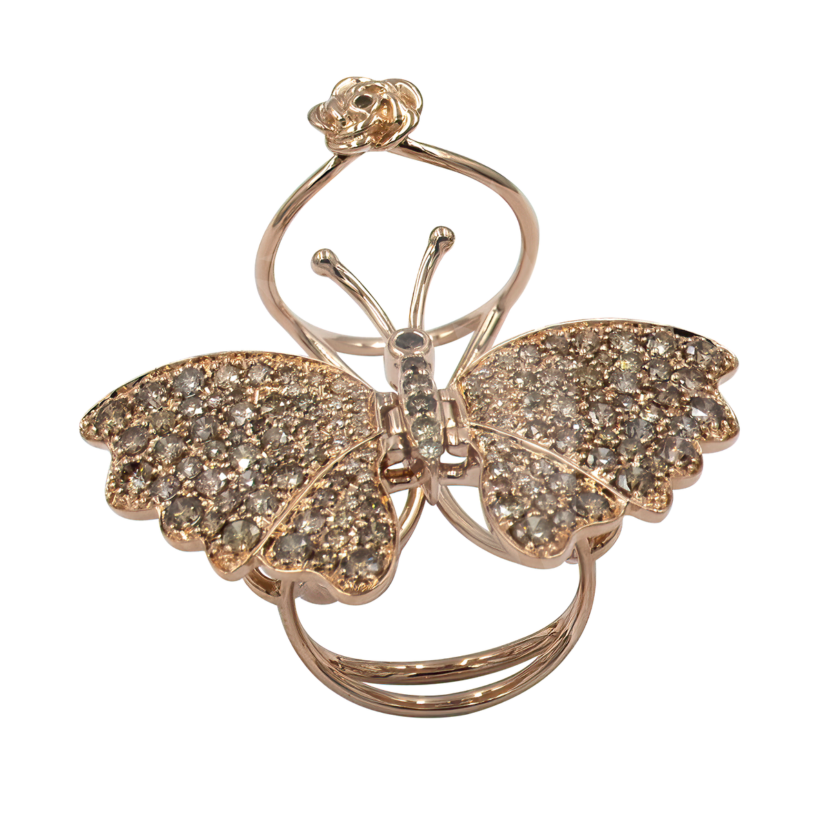 Flutter Butterfly Ring - Palaces Jewellery