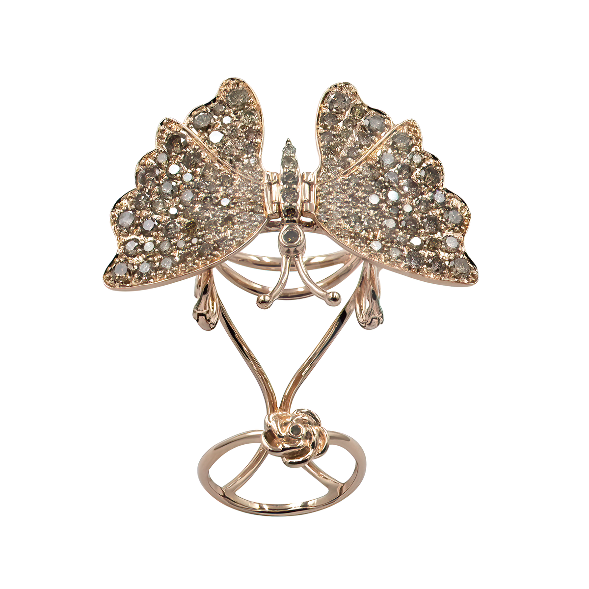 Flutter Butterfly Ring - Palaces Jewellery