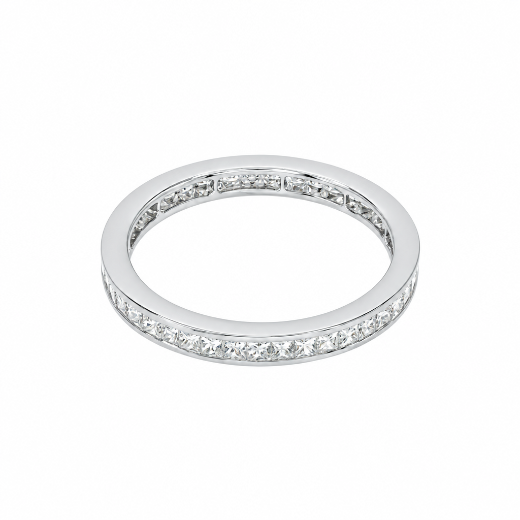 Jakobsmuschel-Eternity-Band (Scallop Eternity Band)