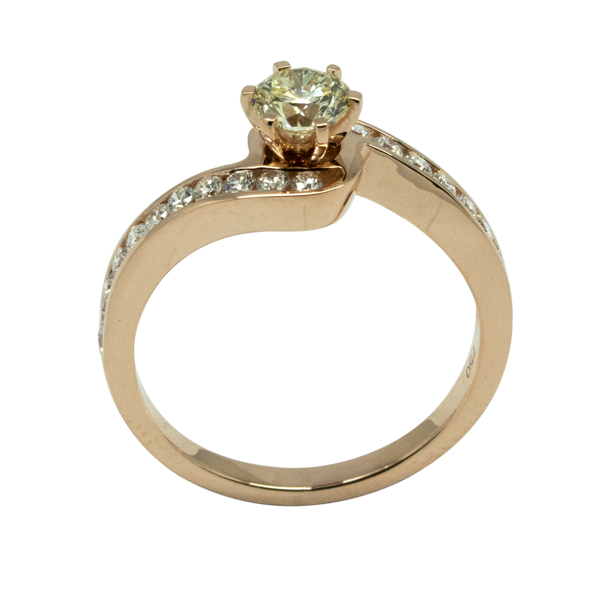 TwistShank Engagement Ring - Palaces Jewellery