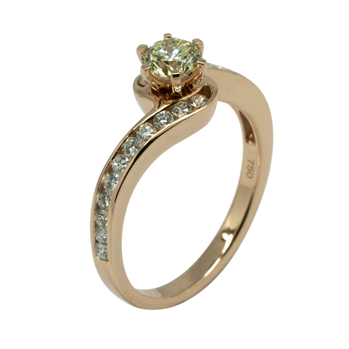 TwistShank Engagement Ring - Palaces Jewellery