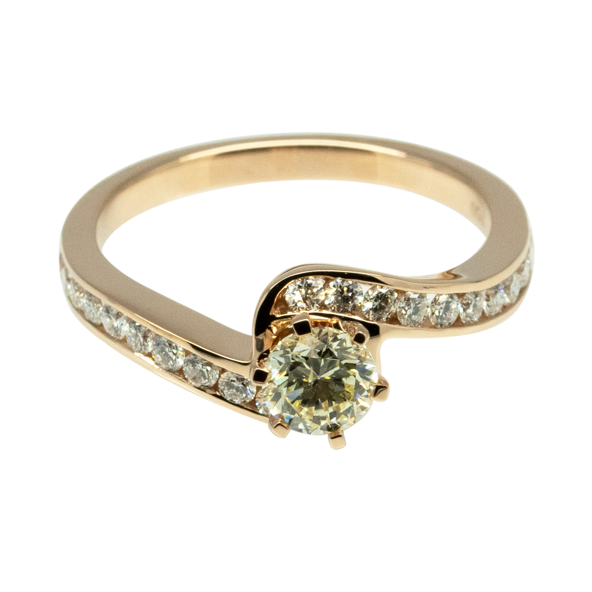 TwistShank Engagement Ring - Palaces Jewellery