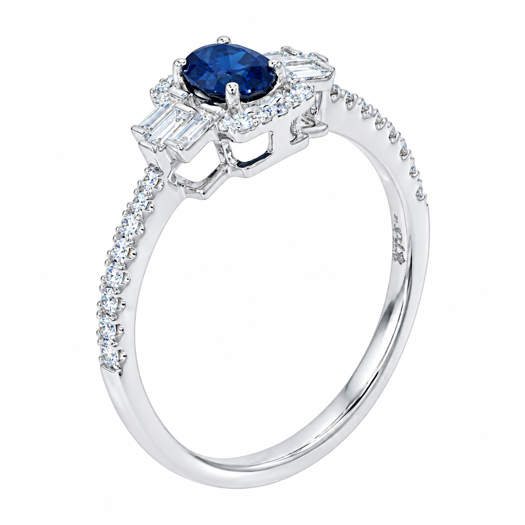 Anello Eleganza Zaffiro (Sapphire Elegance Ring)