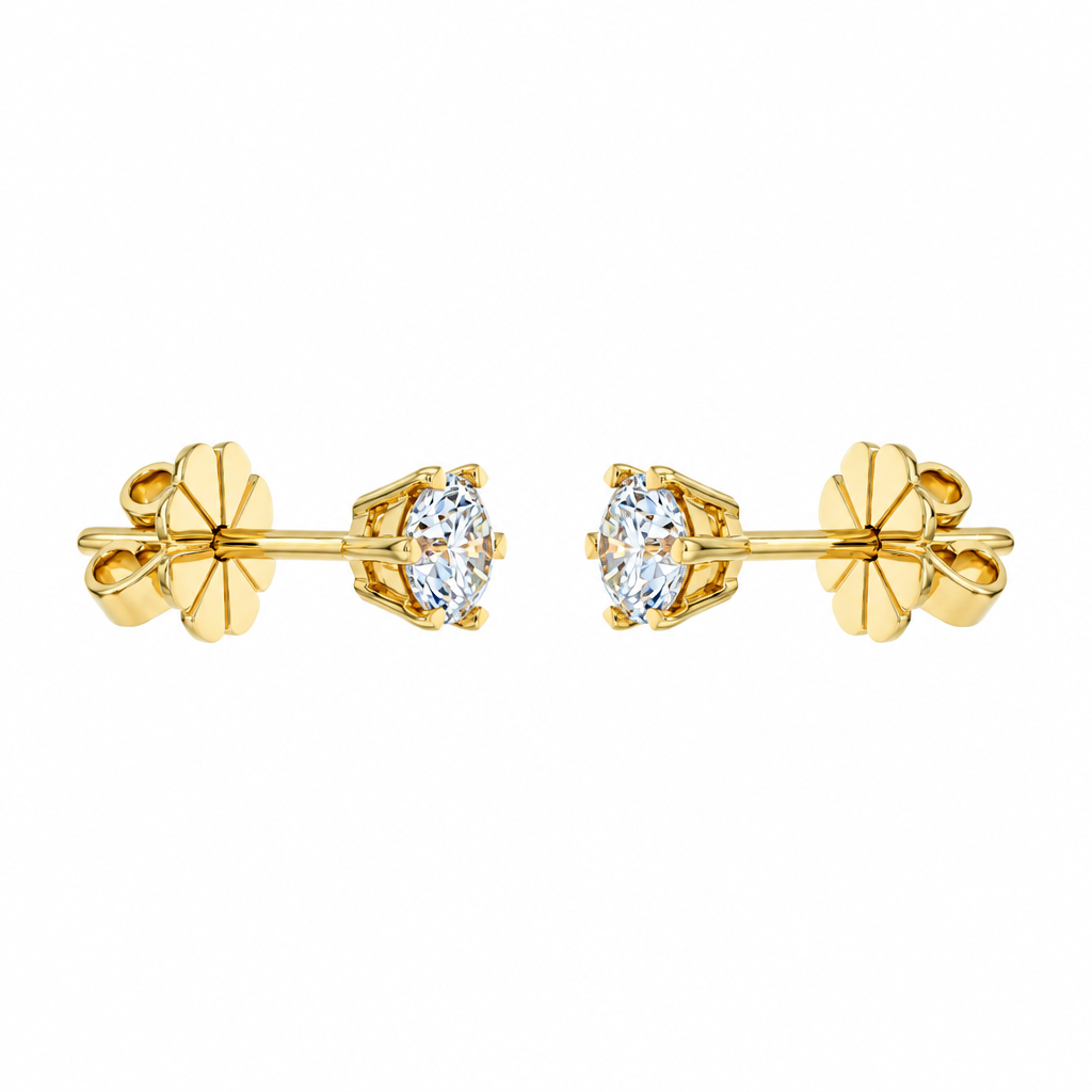 Orecchino con diamante (Diamond Stud Earring)