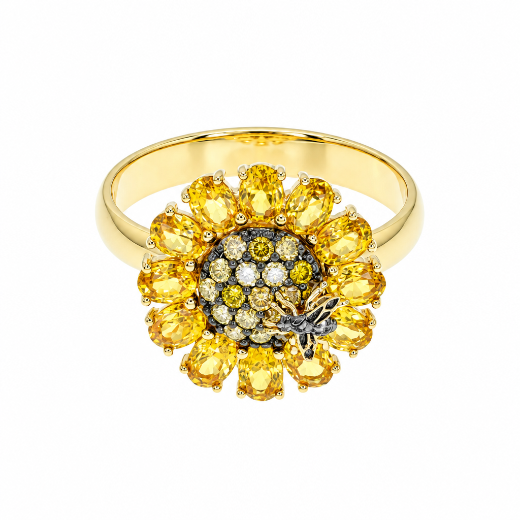 خاتم الياقوت الأنيق (Sapphire Elegance Ring)
