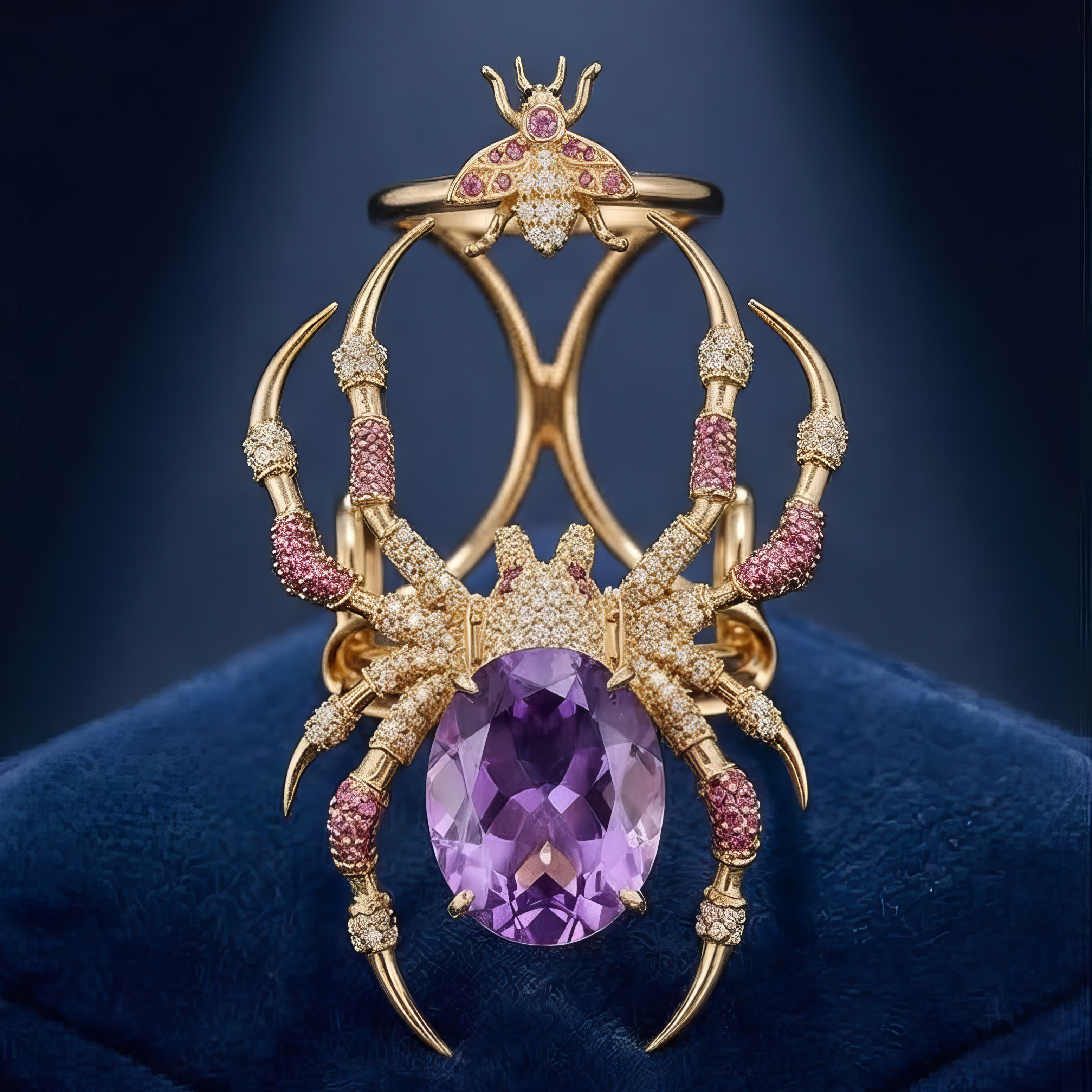 蝴蝶戒指 (Flutter Butterfly Ring)