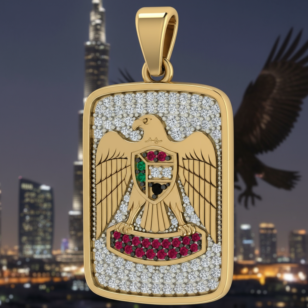 Imperial Eagle of Noor Pendant