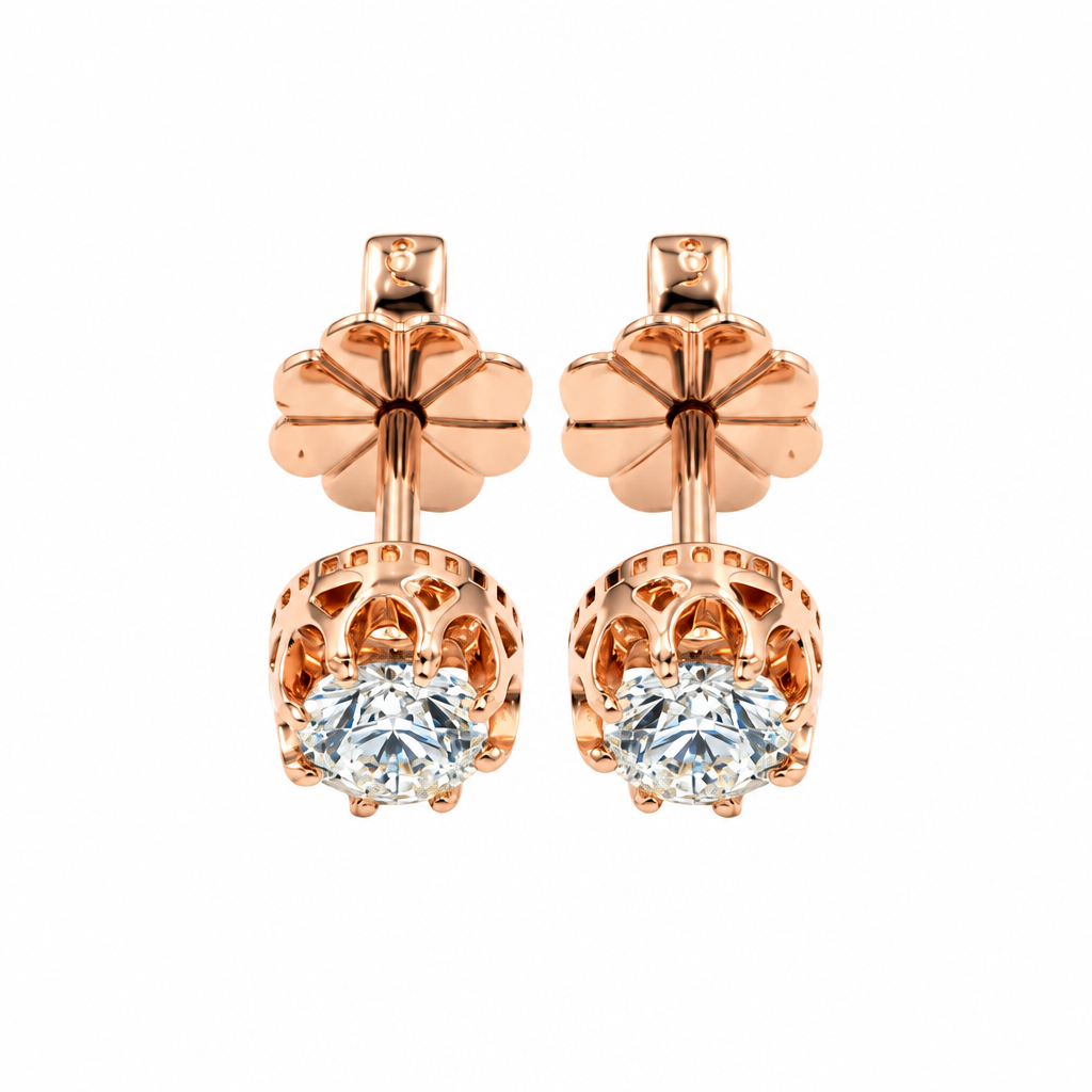 ต่างหูเพชร (Diamond Stud Earring)