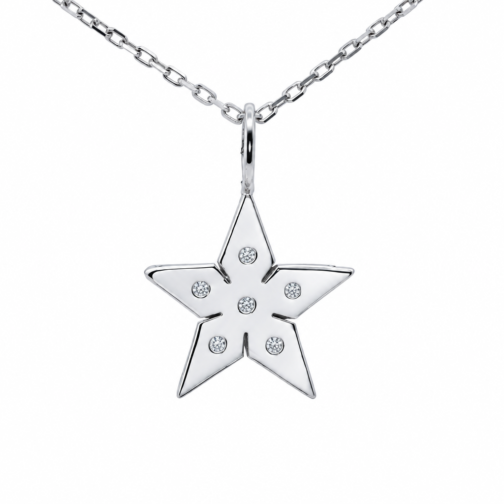Ciondolo con diamanti Roulette (Roulette Diamond Pendant)