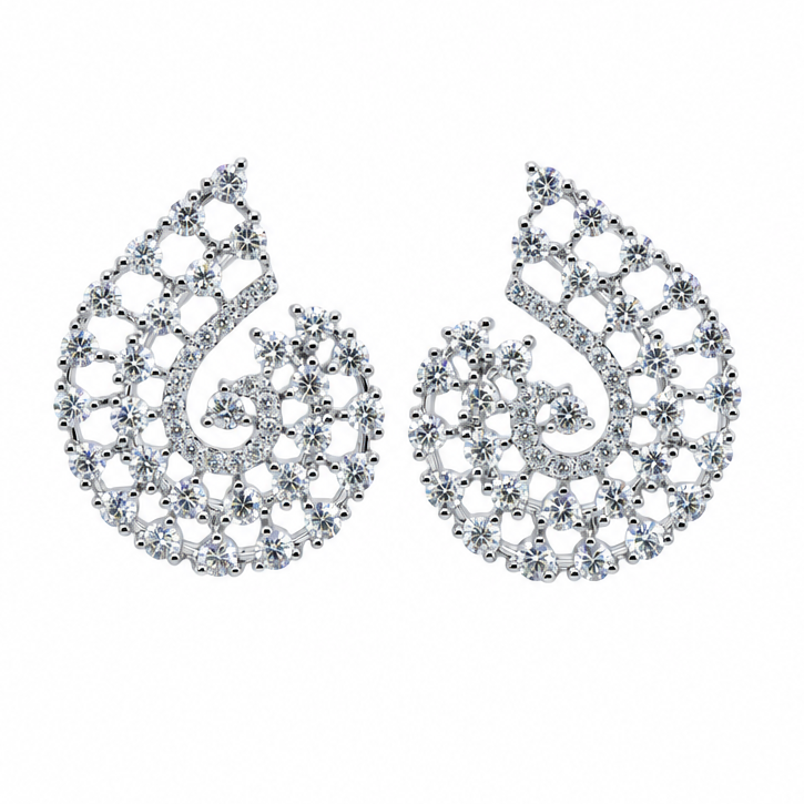 ต่างหูเพชร (Diamond Stud Earring)