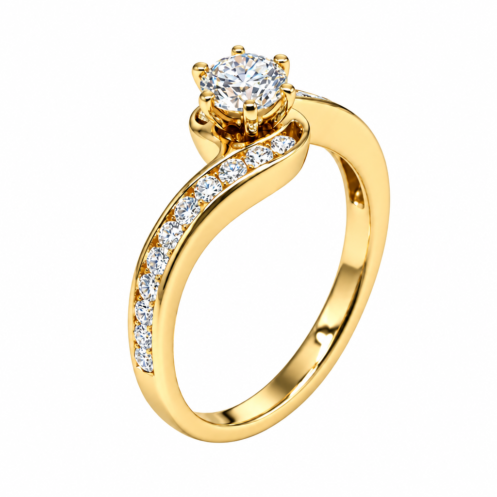 TwistShank Engagement Ring